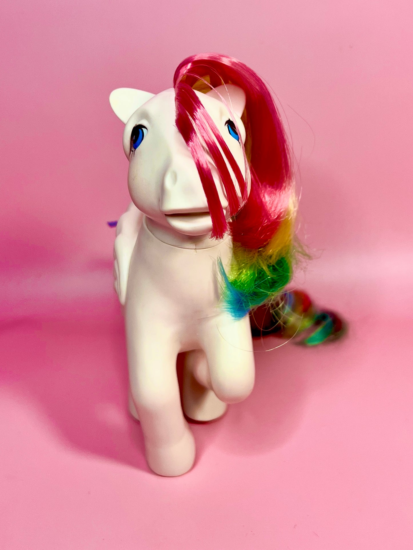¡Brillo de estrella! My Little Pony Primera generación G1 Pegasus Pony ¡EXCELENTE condición!