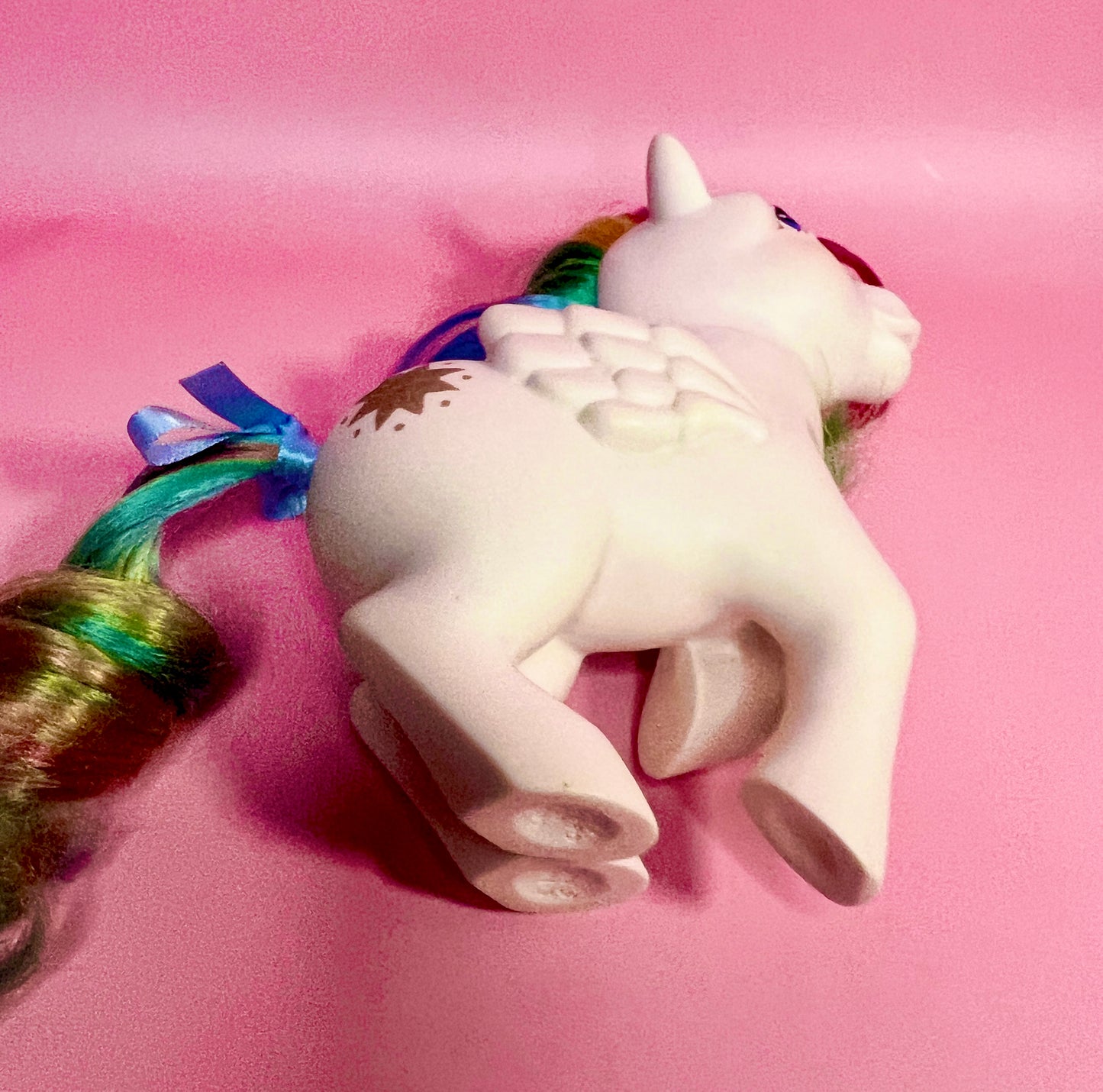¡Brillo de estrella! My Little Pony Primera generación G1 Pegasus Pony ¡EXCELENTE condición!