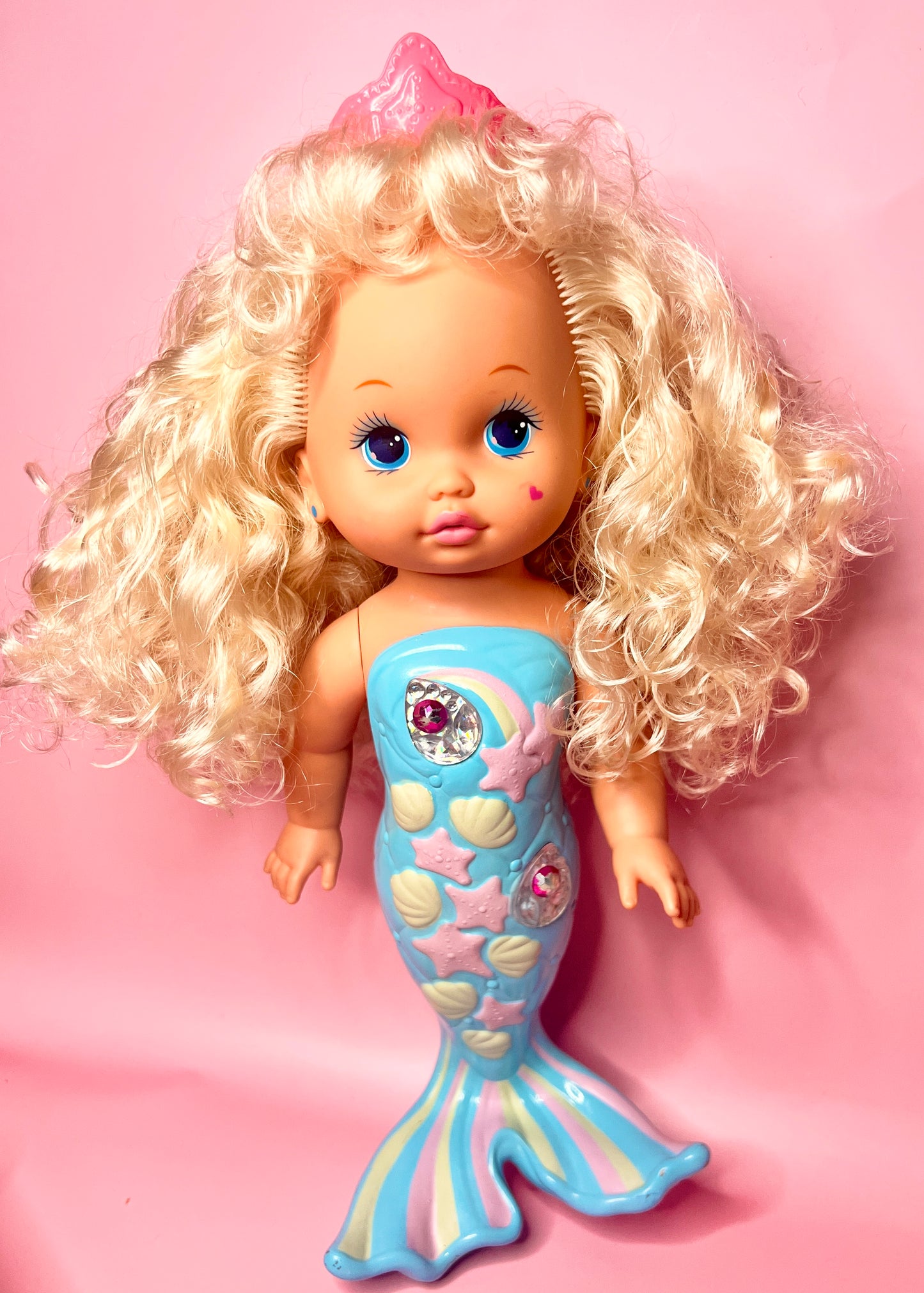 Vintage 1991 Little Miss Mermaid - Working and in Very Good Condition!