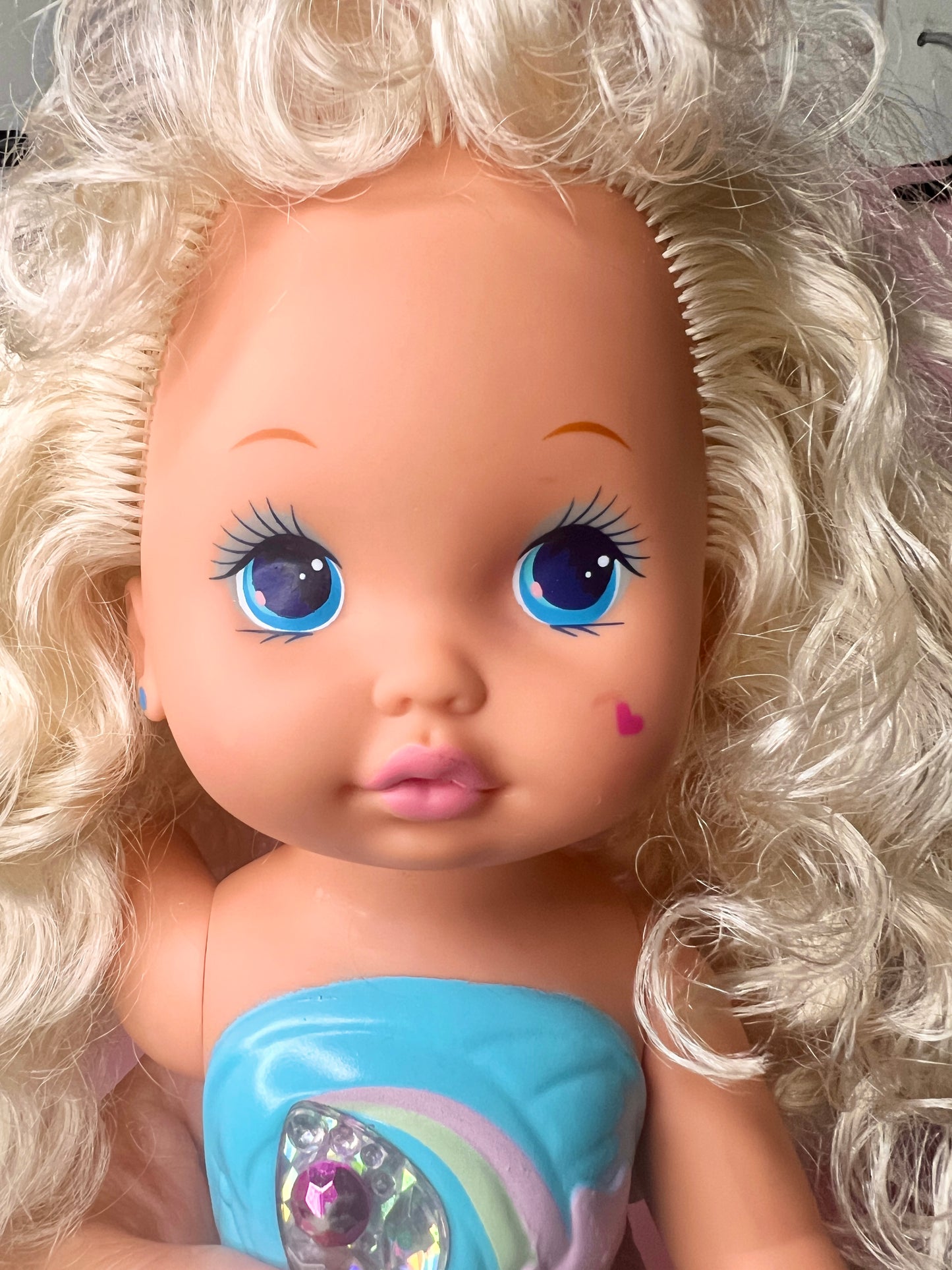 Vintage 1991 Little Miss Mermaid - Working and in Very Good Condition!