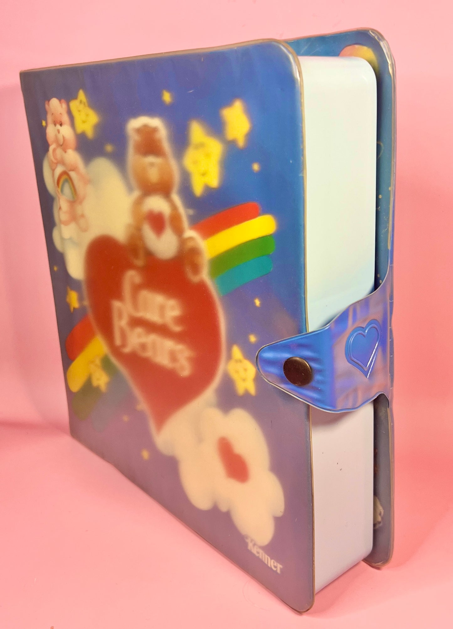 Vintage 1980s Care Bears Case for Mini Figurines