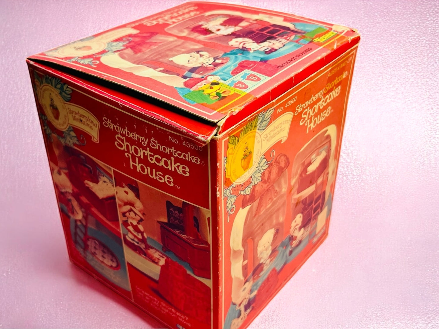 NEW IN BOX Vintage 1980s Strawberry Shortcake Strawberryland House UNUSED with Intact Stickers & Sealed Accessories!