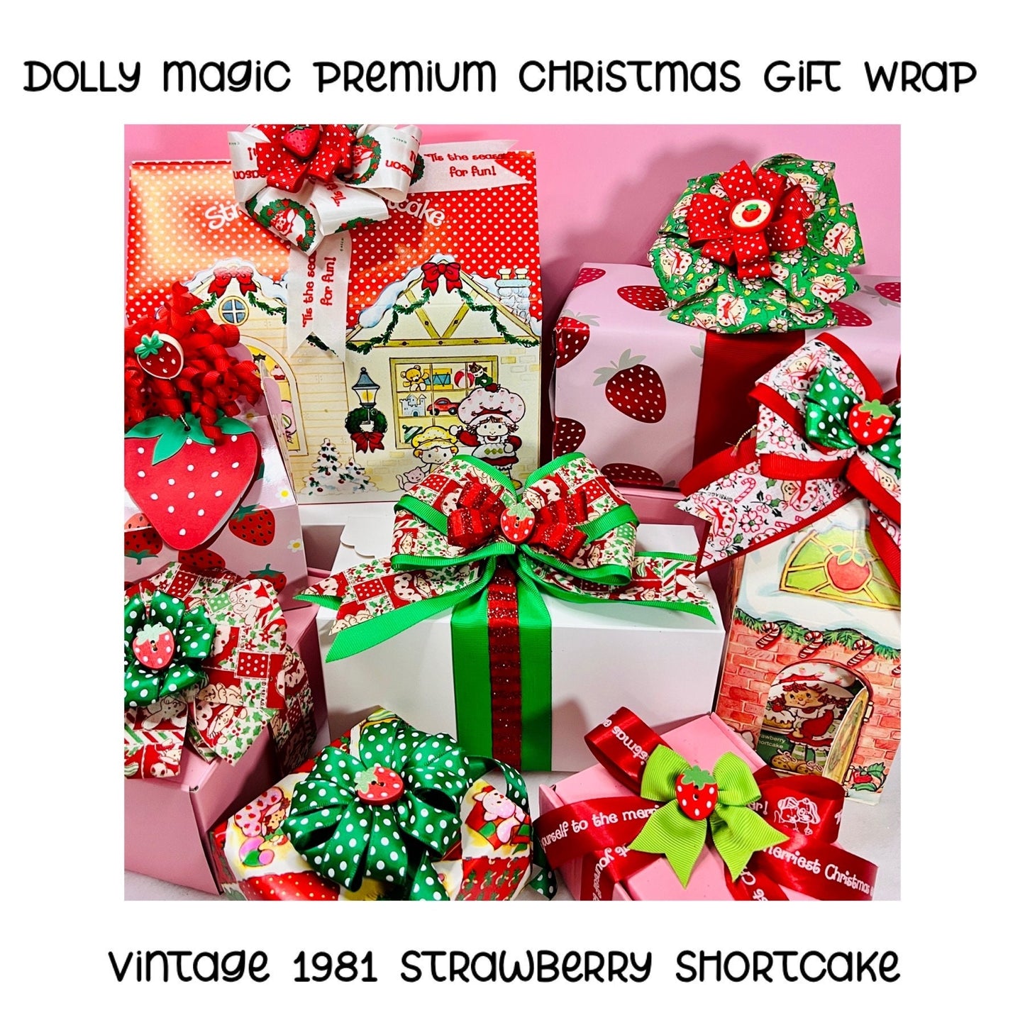 1980s Vintage Orange Blossom Doll with Pet Marmalade from Strawberry Shortcake! Optional Scent and Gift Wrap! - Dolly Magic