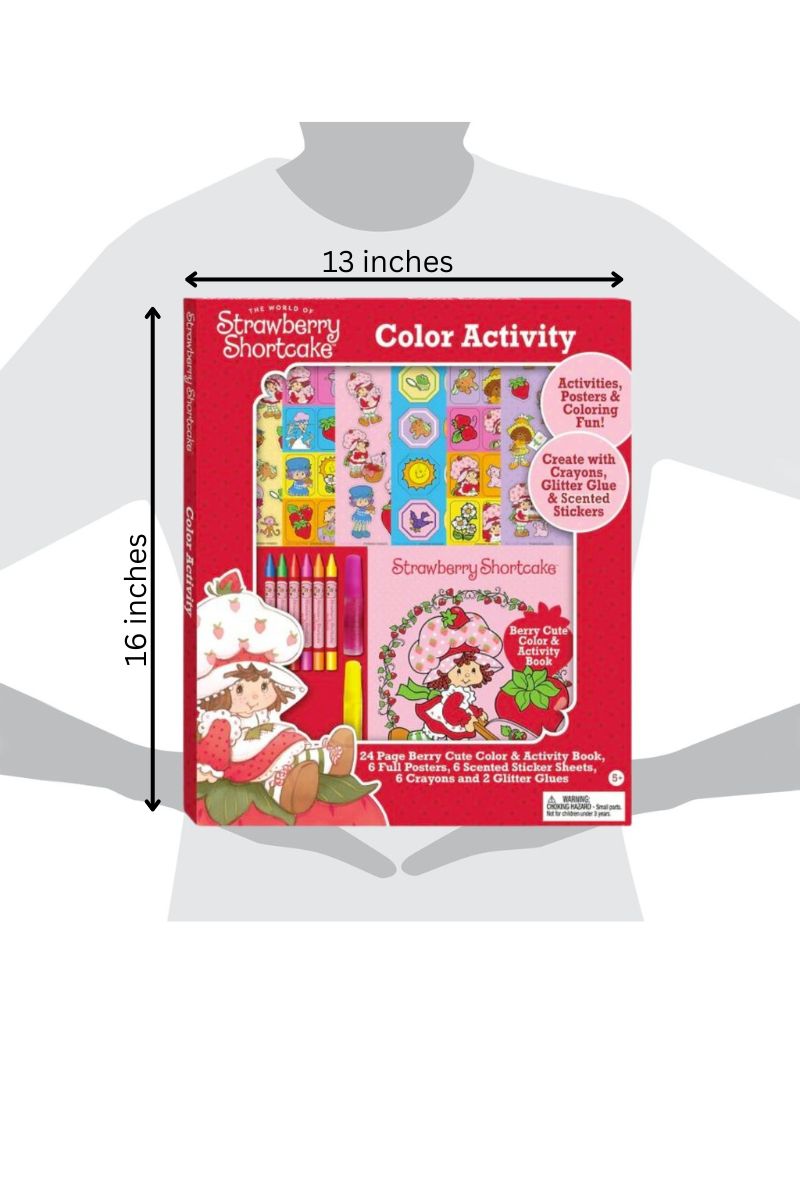 New! Strawberry Shortcake Coloring Activity Set!