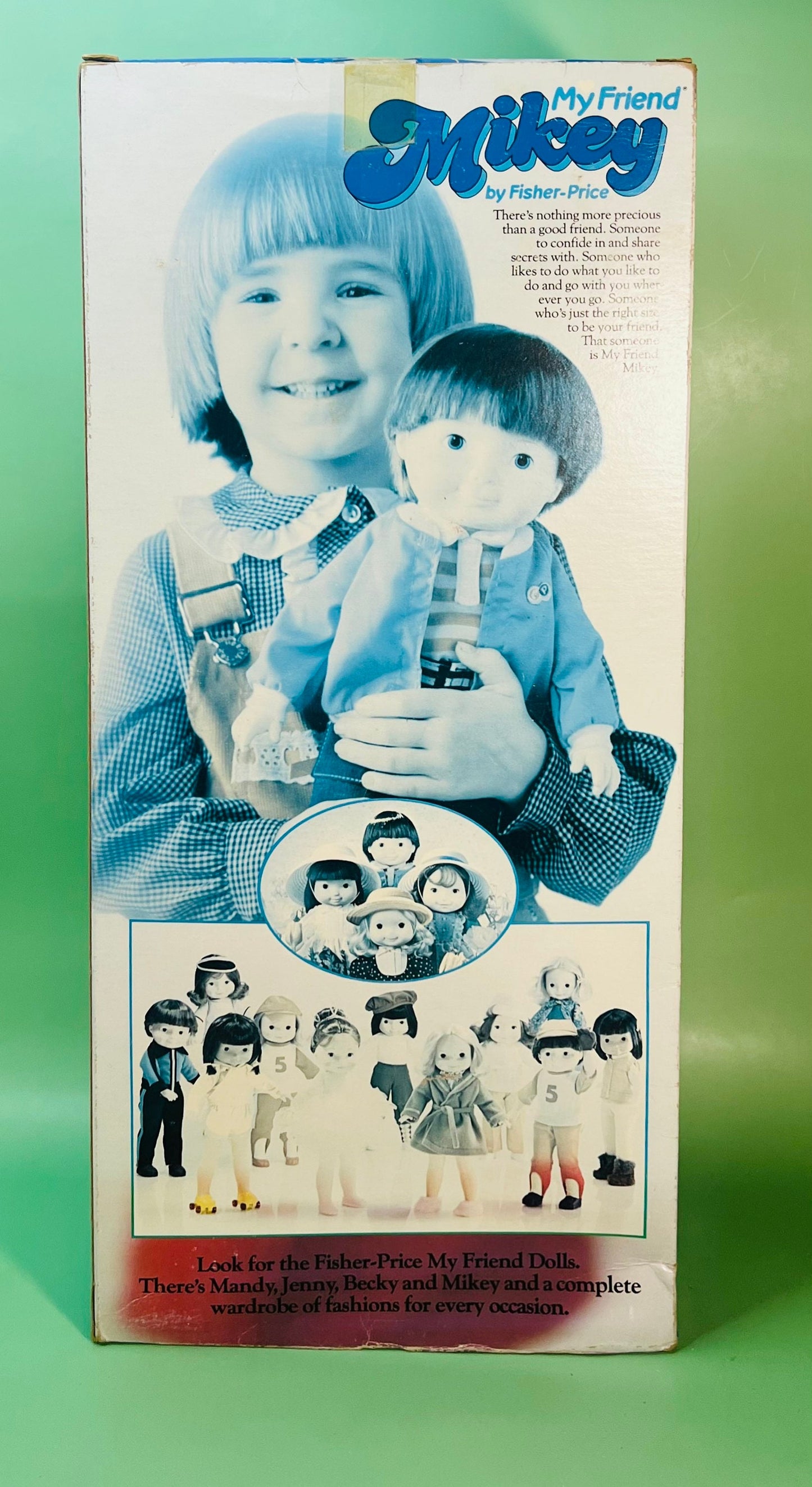 Vintage 1981 New in Open Box Fisher Price “My Friend” Doll: MIKEY - Dolly Magic