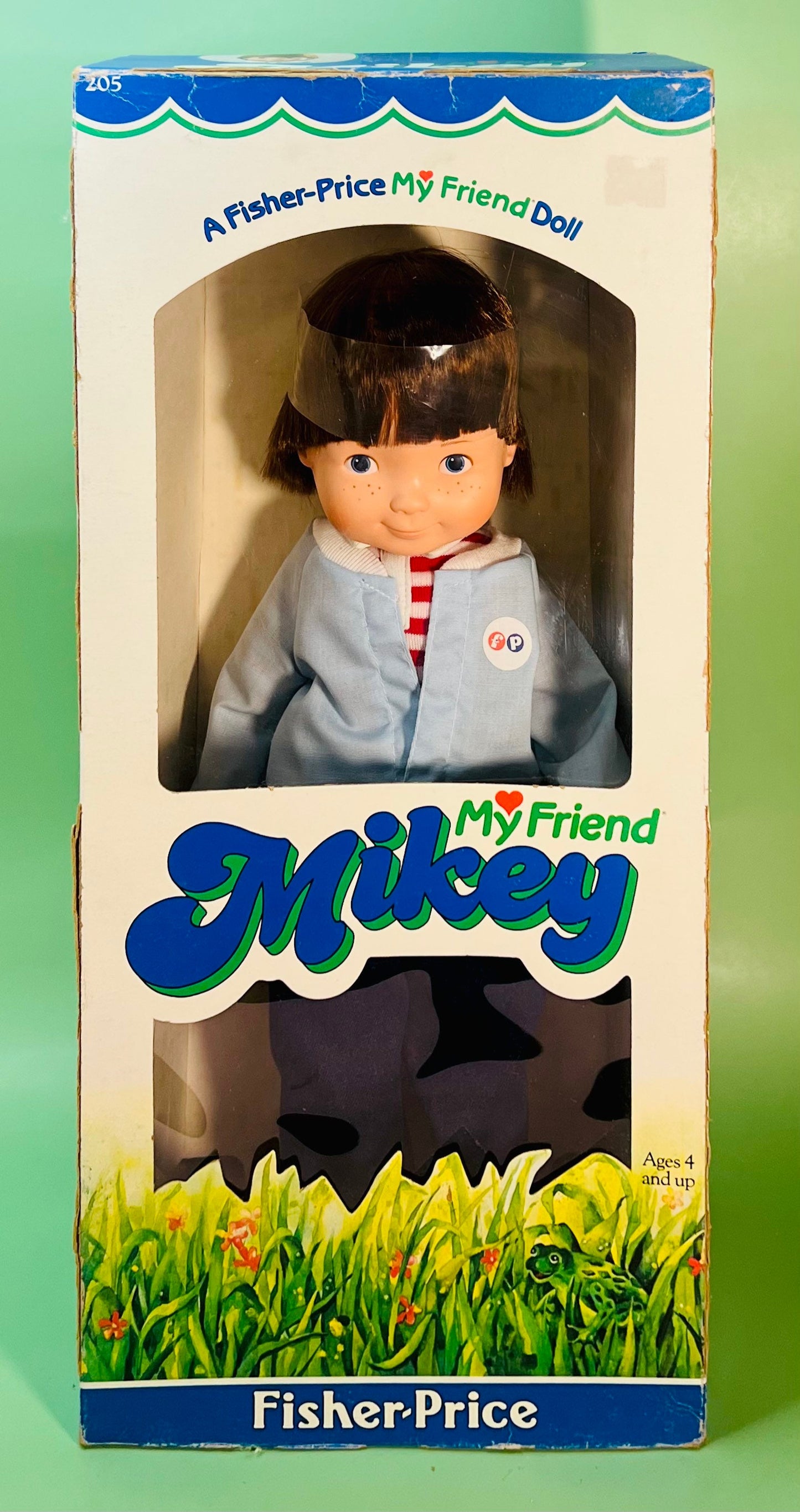 Vintage 1981 New in Open Box Fisher Price “My Friend” Doll: MIKEY - Dolly Magic