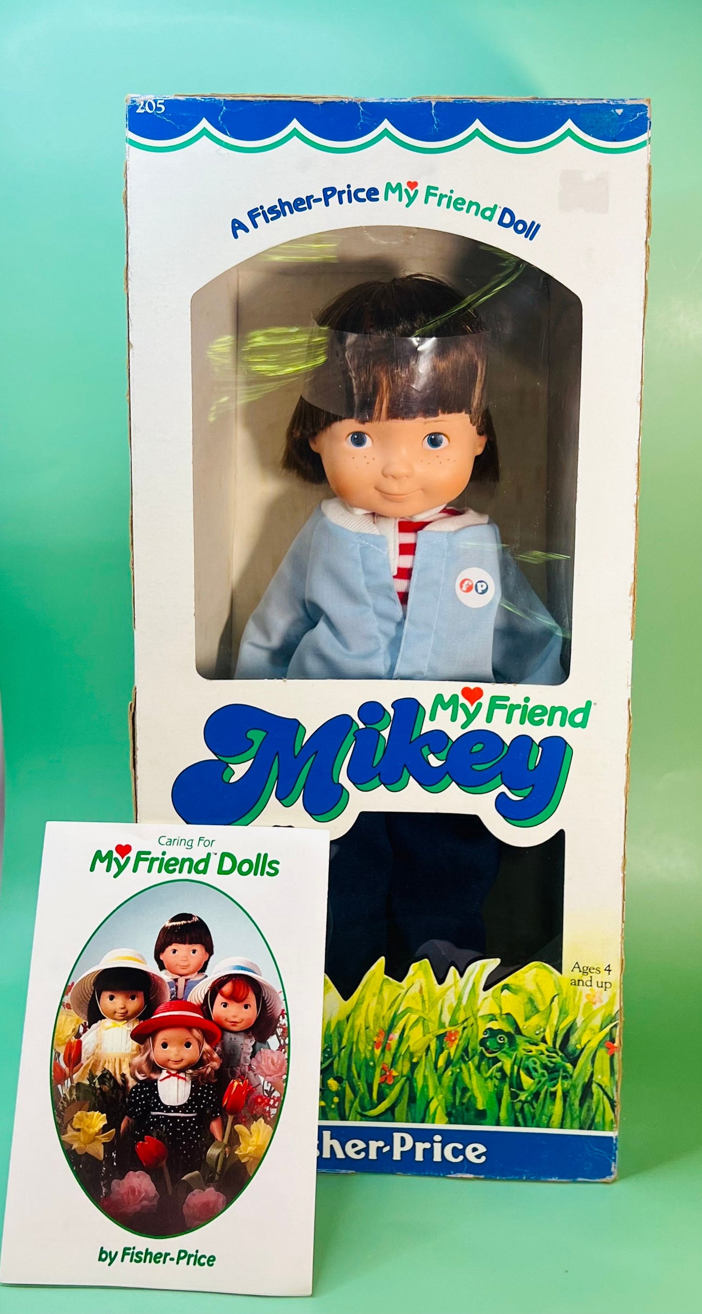 Vintage 1981 New in Open Box Fisher Price “My Friend” Doll: MIKEY - Dolly Magic