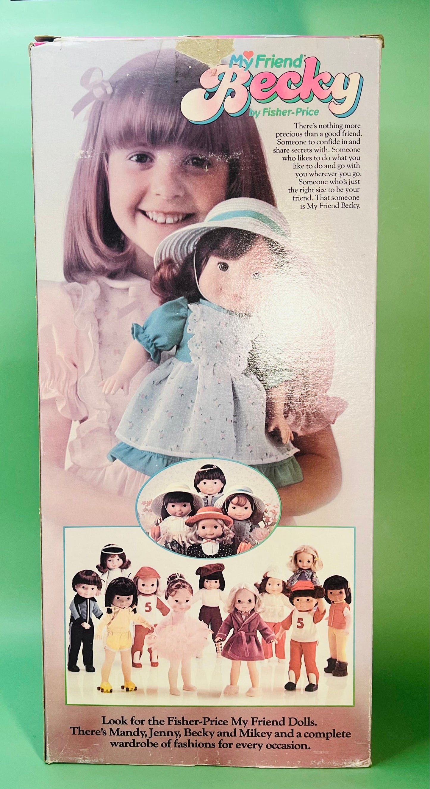 Vintage 1981 New in Open Box Fisher Price “My Friend” Doll: BECKY - Dolly Magic