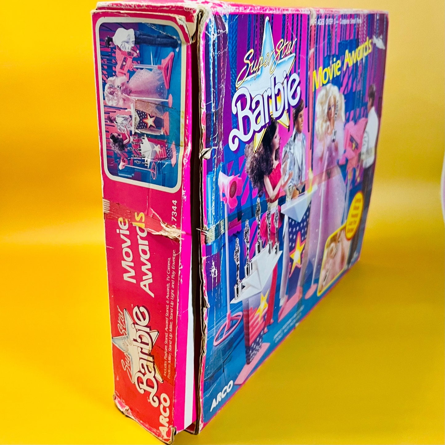 Vintage 1988 "SuperStar Barbie" Movie Awards Playset - 100% Complete and Never Assembled (Open Box but Sealed Bags)! - Dolly Magic