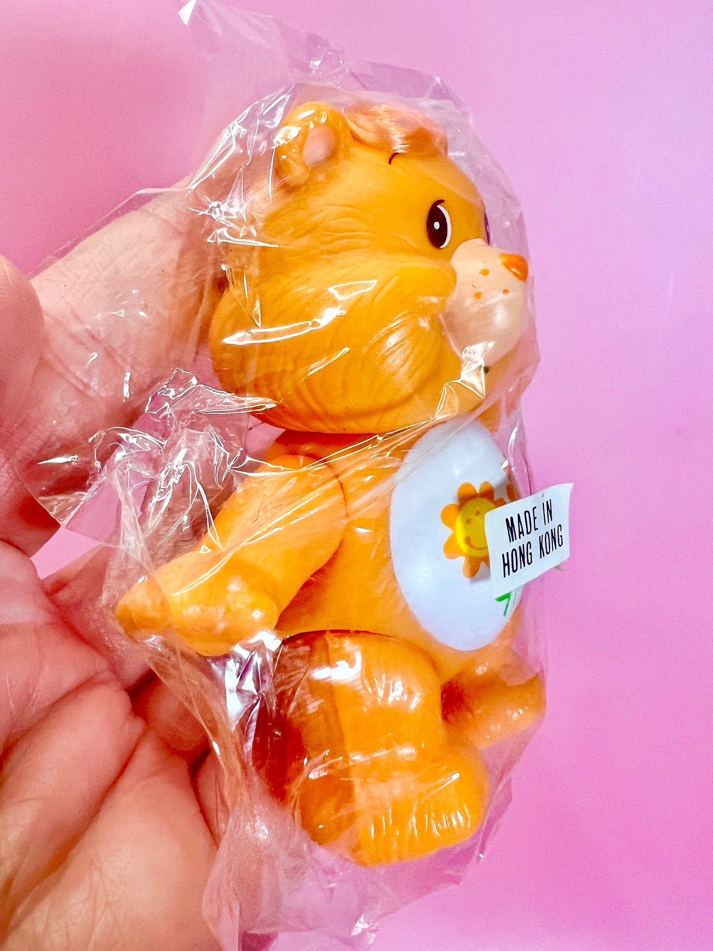 Friendship Bear - NEW Old Stock SEALED! 1983 Vintage Care Bears Poseable Figurine. “Bear-y Special” Gift Upgrade Available! - Dolly Magic
