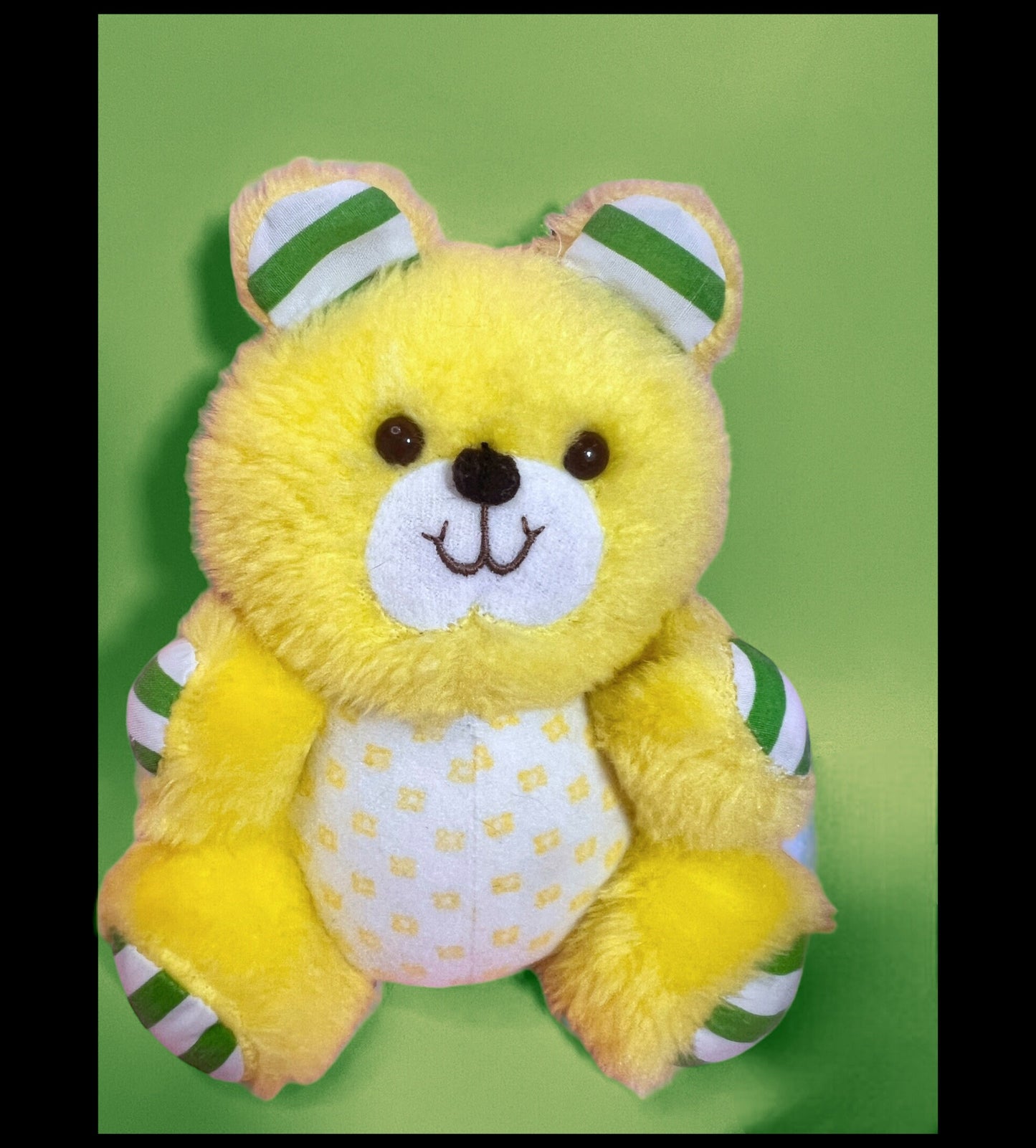 RARE French Canadian 1981 Plush Jelly Bear (Butter Cookie’s Pet) from The World of Strawberry Shortcake. Gift options available! - Dolly Magic