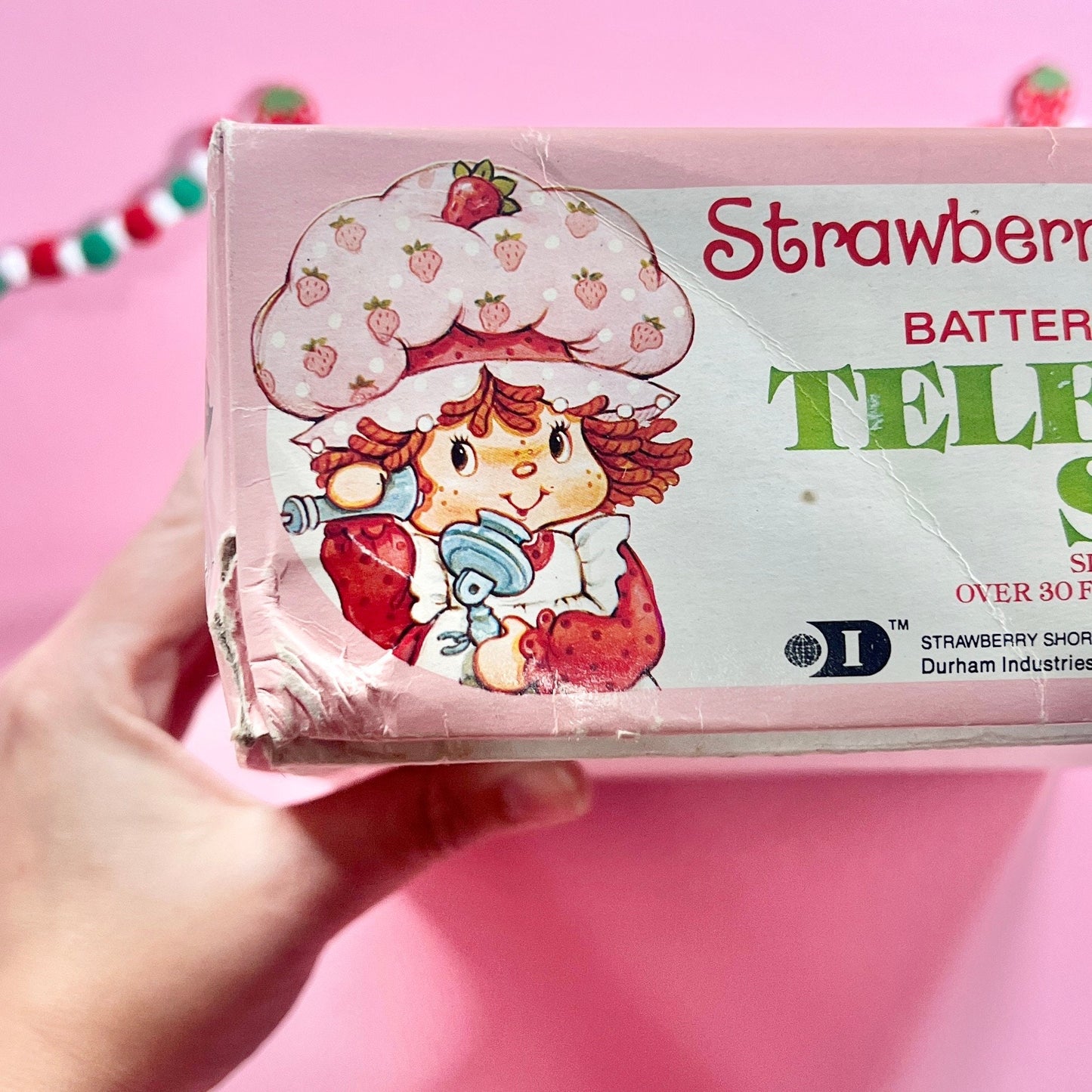 VERY RARE! Vintage 1984 Strawberry Shortcake Inter-Com Telephone Set New in Box! - Dolly Magic
