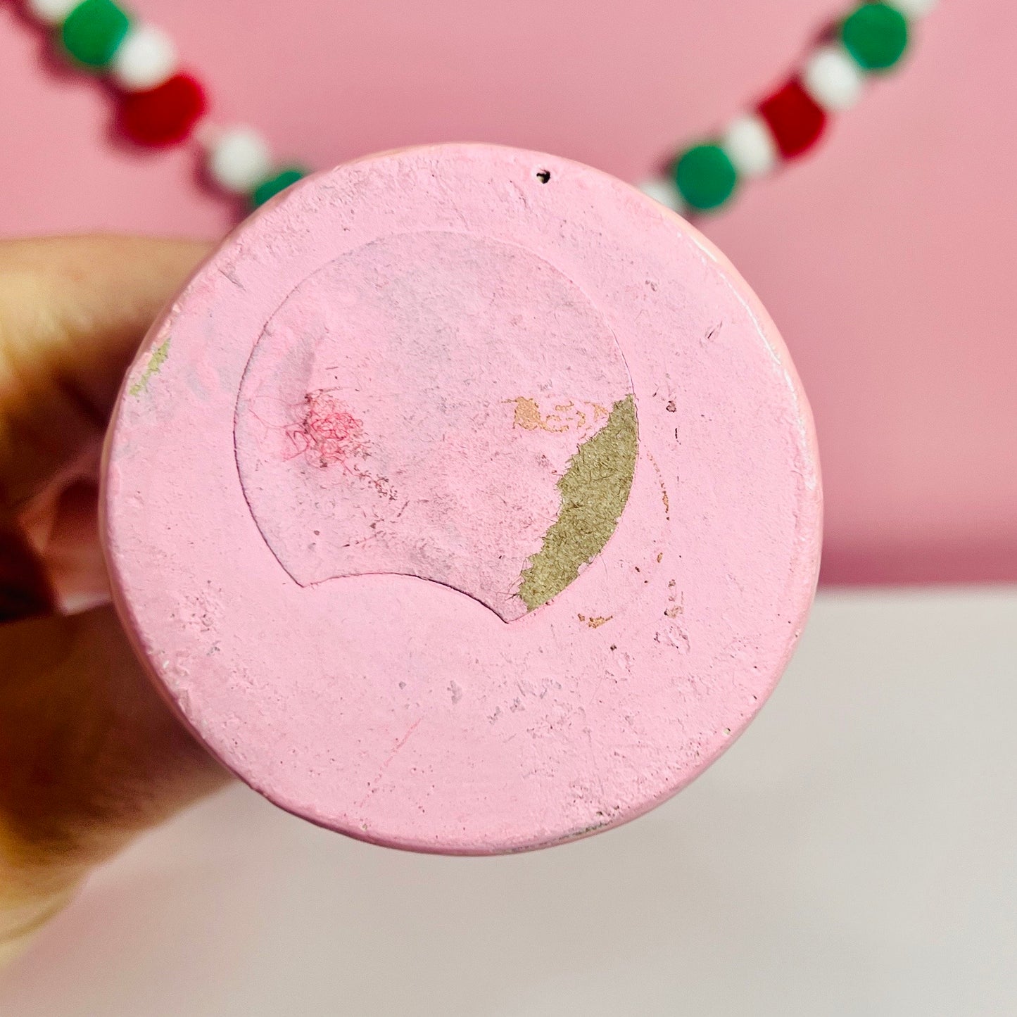 RARE 1982 Vintage Strawberry Shortcake Ceramic Christmas Ornament: Strawberry Herself on a Pink Bell - Dolly Magic