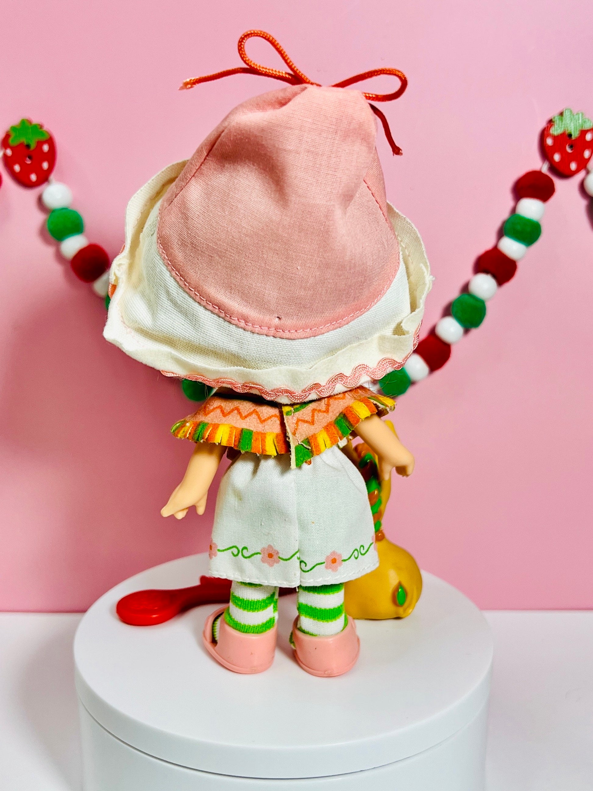 1980s Vintage Cafe Ole Doll with Pet Burrito from Strawberry Shortcake! Optional Scent and Gift Wrap! - Dolly Magic