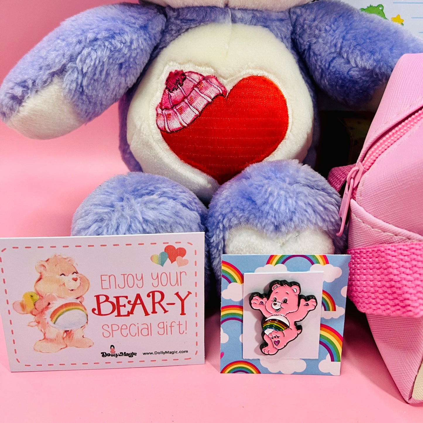 Original 1980s Care Bears Gift Set: "Cozy Heart" Care Bears Cousin Vintage Plush Penguin! Choose Plush Only or Gift Set Option! - Dolly Magic