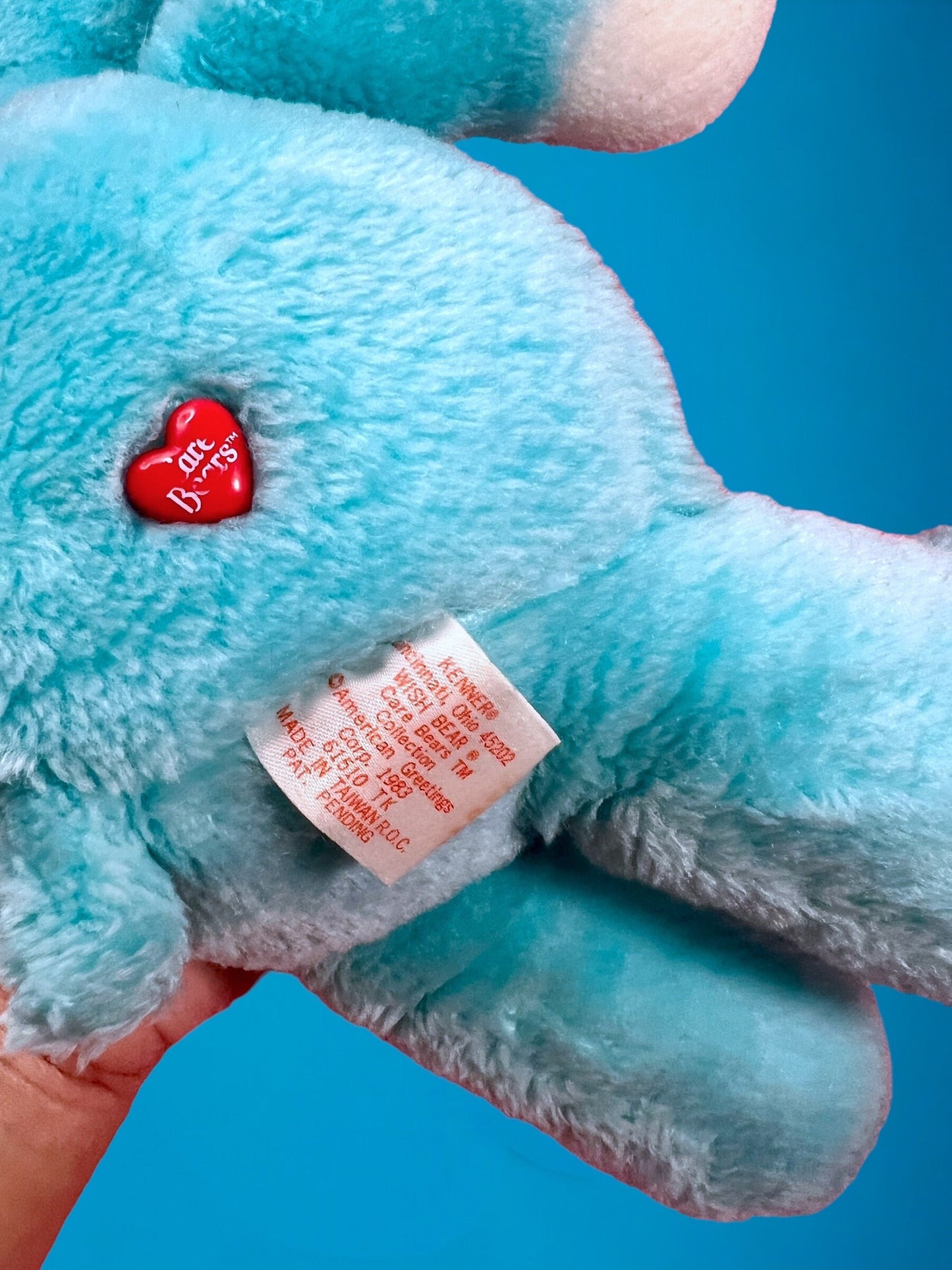 Original 1980s Care Bears Gift Set: "Wish Bear" Care Bears Vintage Plush! Choose Plush Only or Gift Set Option! - Dolly Magic