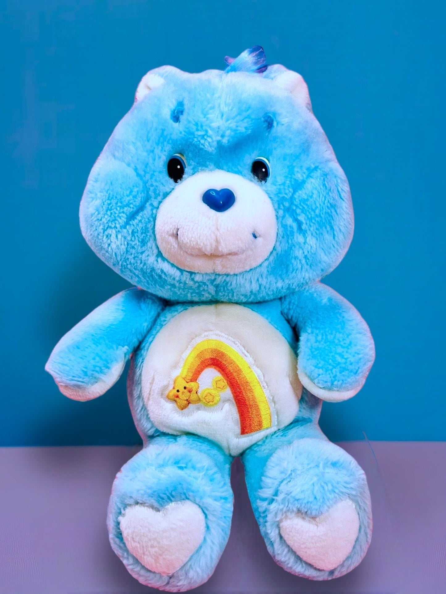 Original 1980s Care Bears Gift Set: "Wish Bear" Care Bears Vintage Plush! Choose Plush Only or Gift Set Option! - Dolly Magic