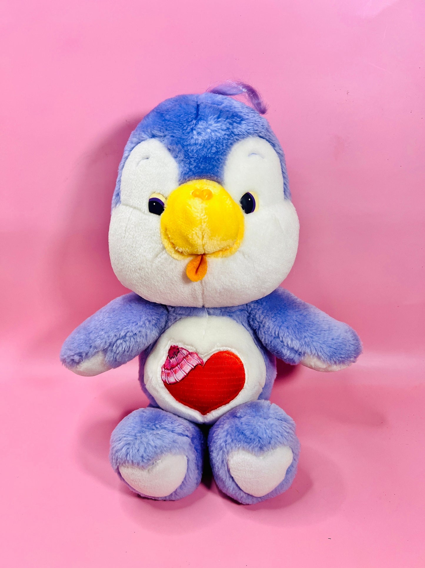 Original 1980s Care Bears Gift Set: "Cozy Heart" Care Bears Cousin Vintage Plush Penguin! Choose Plush Only or Gift Set Option! - Dolly Magic
