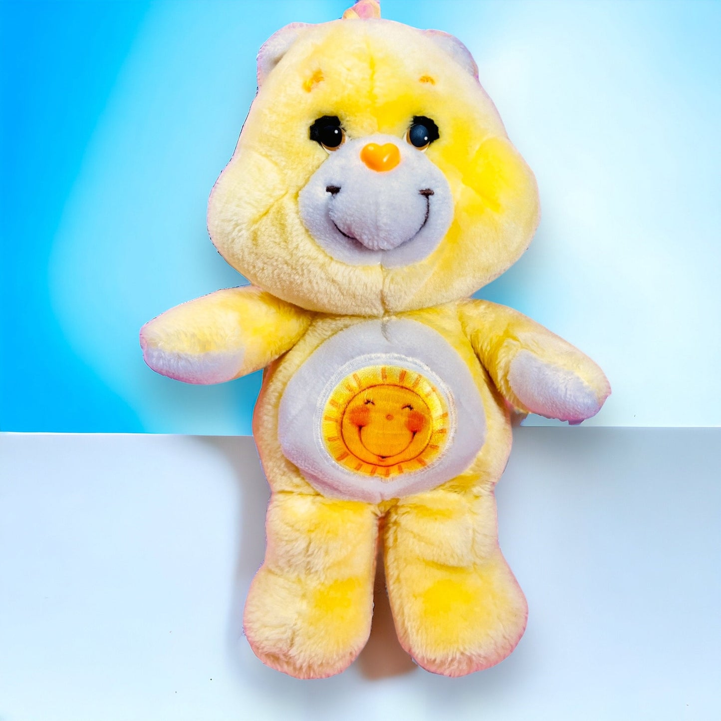 Original 1980s Care Bears Gift Set: "Funshine Bear" Care Bears Vintage Plush! Choose Plush Only or Gift Set Option! - Dolly Magic