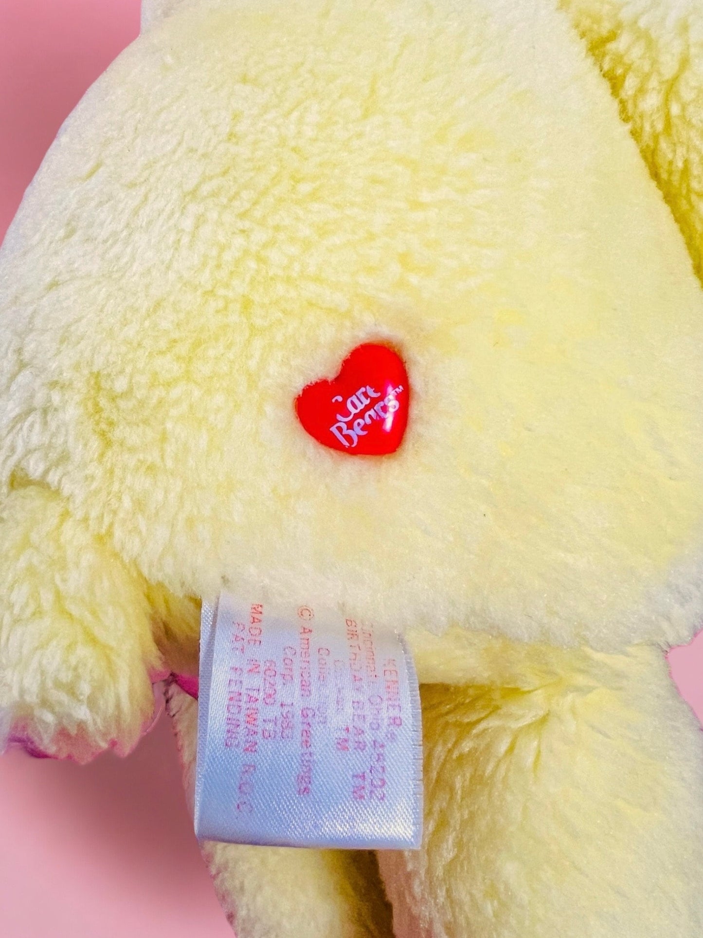 Original 1980s Care Bears Gift Set: "Funshine Bear" Care Bears Vintage Plush! Choose Plush Only or Gift Set Option! - Dolly Magic
