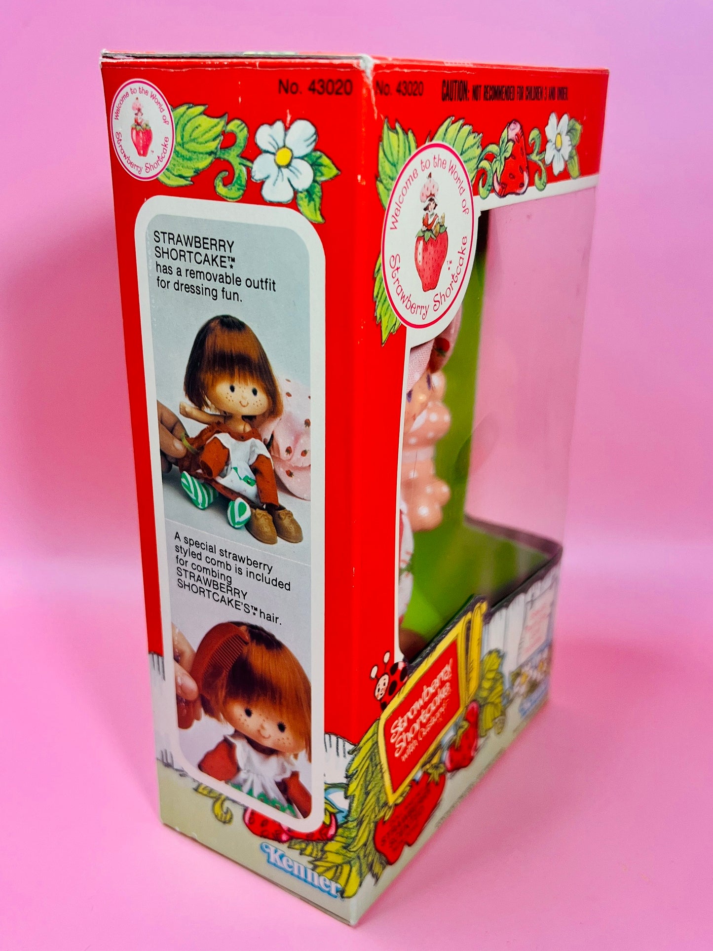 1982 Vintage Strawberry Shortcake Herself Doll New in Box with Pet Custard the Cat! Optional Scent and Gift Wrap! - Dolly Magic