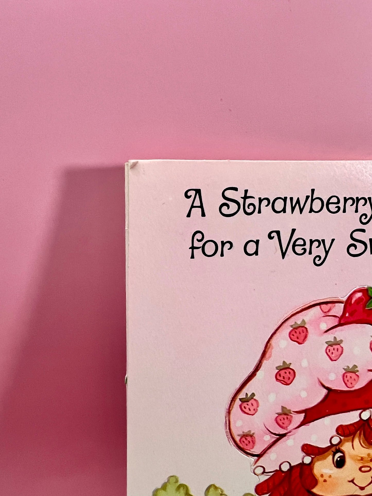 1983 Paper Doll Valentine Strawberry Shortcake Card for Granddaughter Unused Great Condition! - Dolly Magic