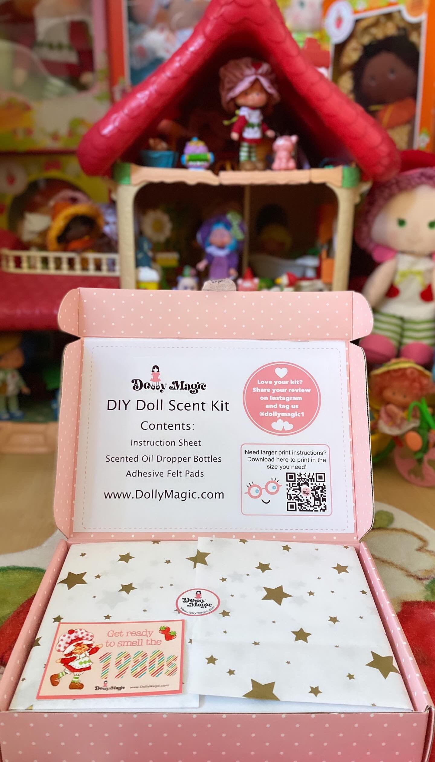 Strawberry Shortcake Fragrance Oil Set  - Smells Just like 1980s Vintage Strawberry Shortcake Dolls!