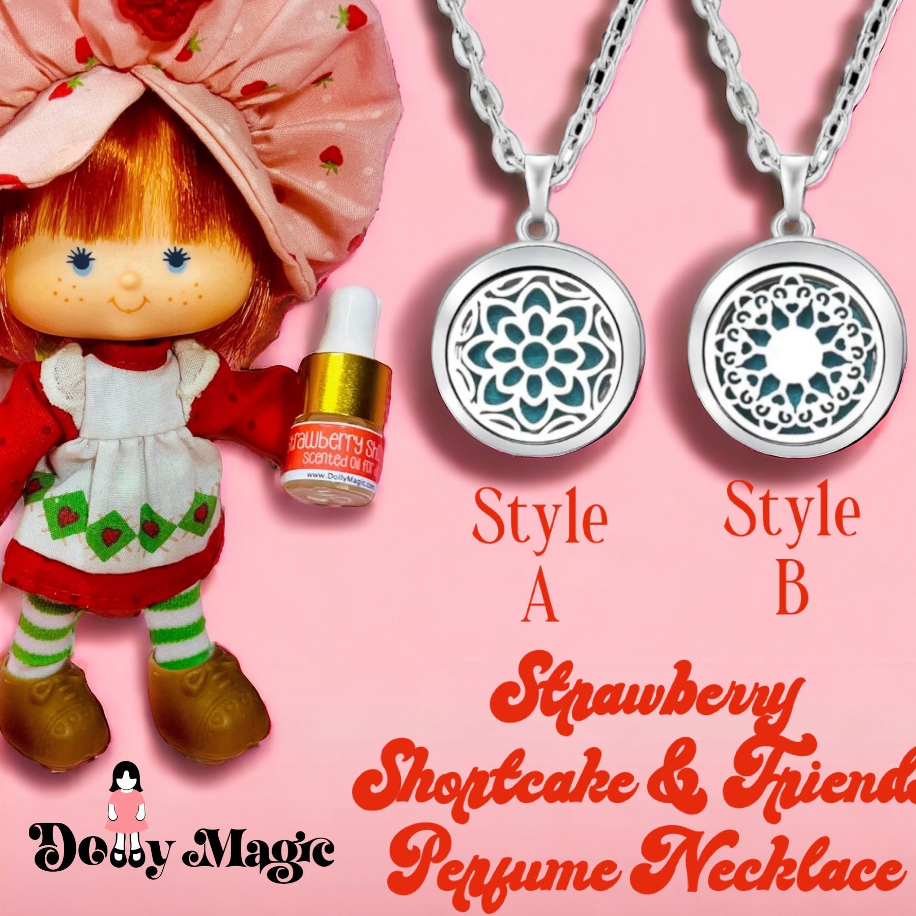 DIY Scent Kit - Smells Just like 1980s Vintage Strawberry Shortcake Dolls! - Dolly Magic