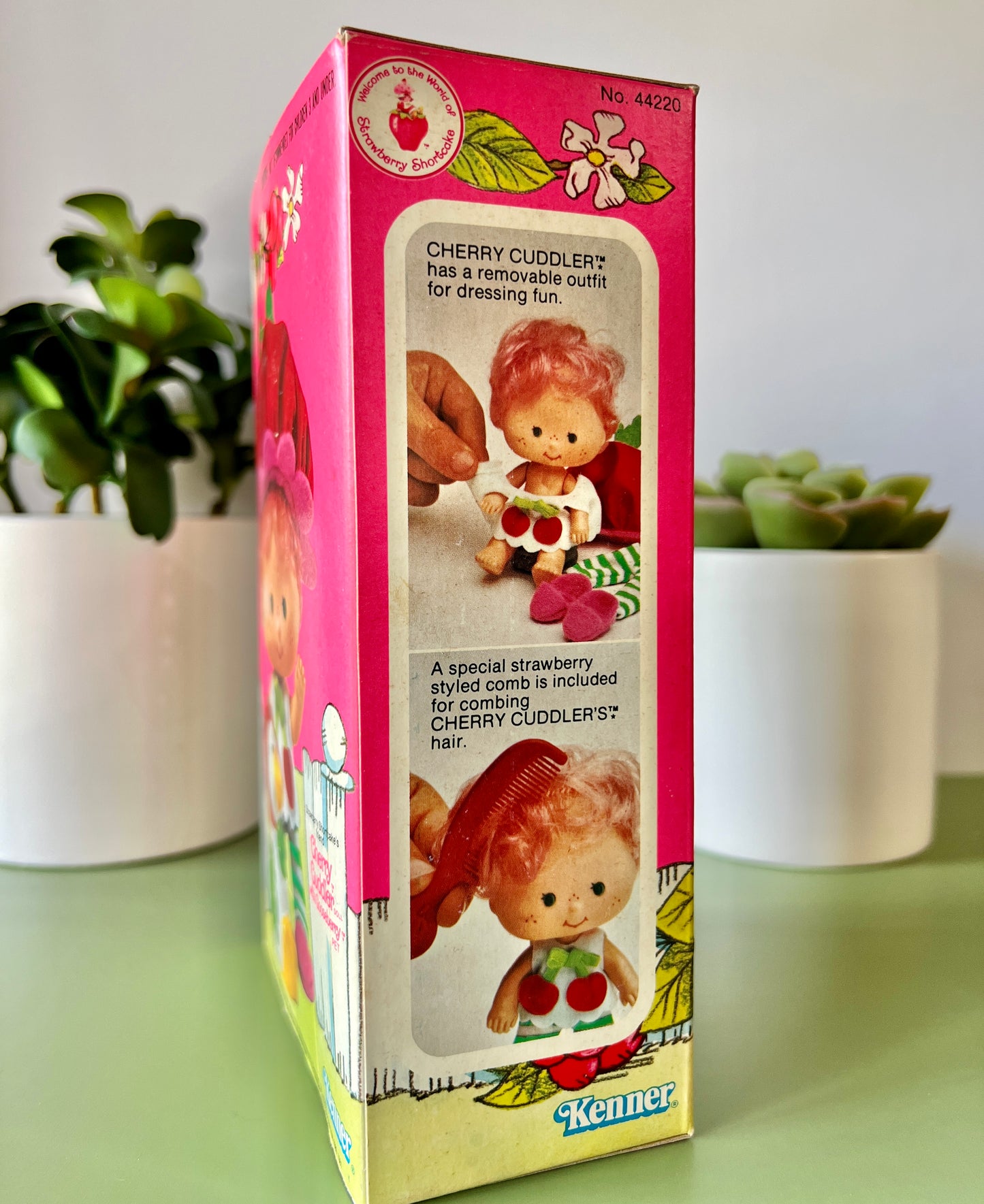 1980s Cherry Cuddler Doll with Original Box