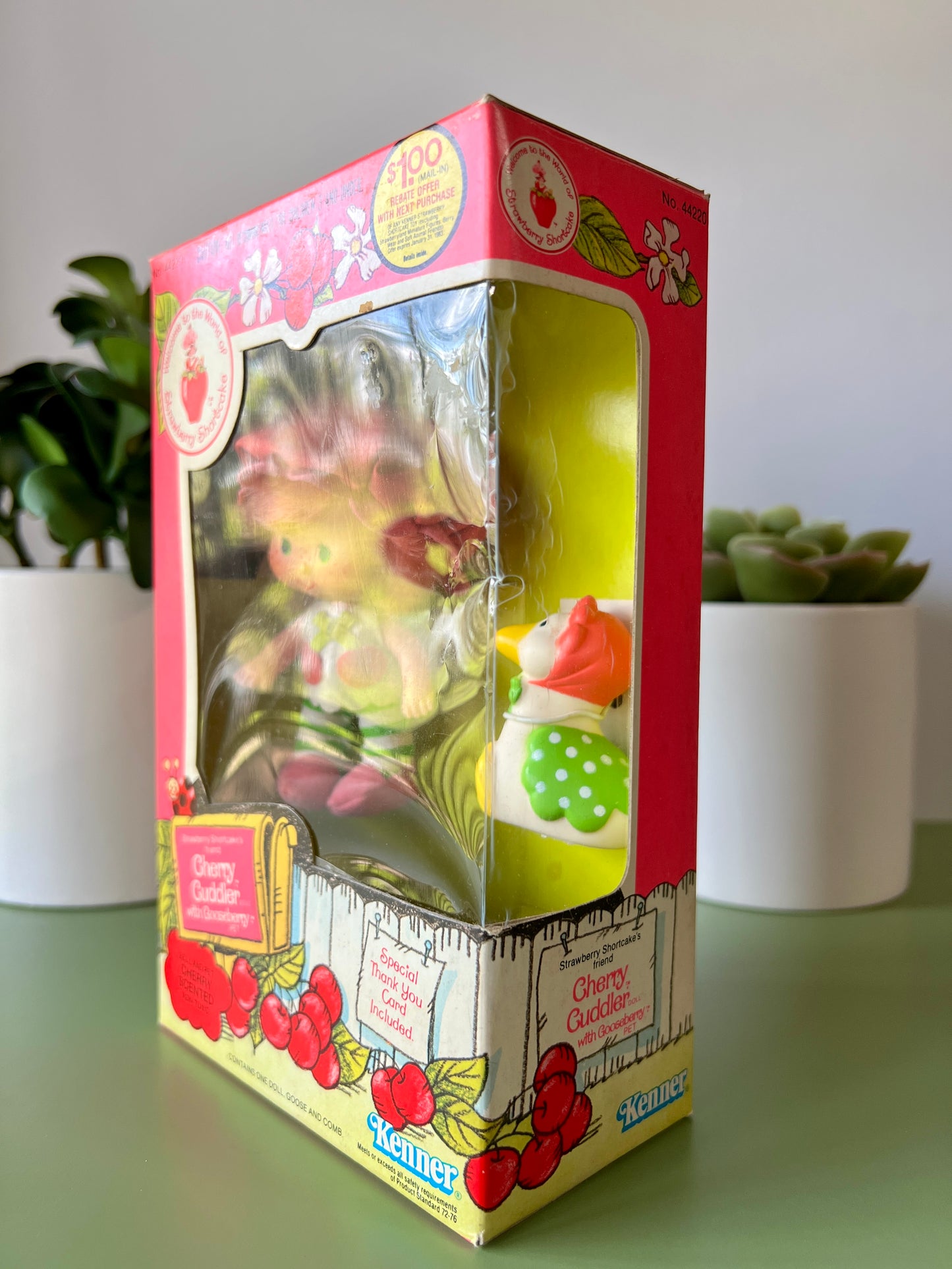 1980s Cherry Cuddler Doll with Original Box
