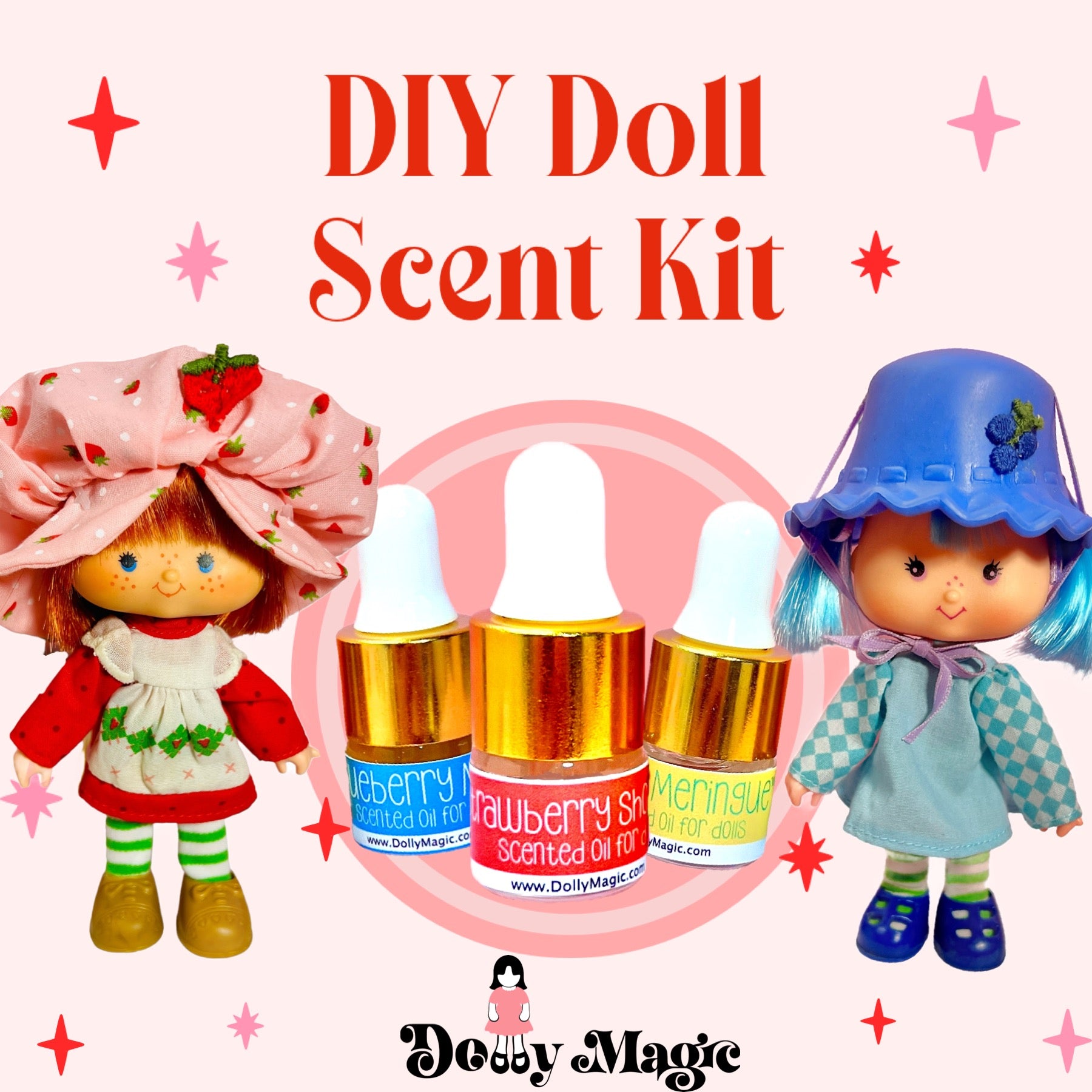 DIY Scented Doll Kit - Scent Your Vintage Strawberry Shortcake Dolls!