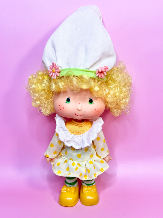 Vintage 1980s Lemon Meringue Doll Excellent Condition from Original Strawberry Shortcake Doll Series