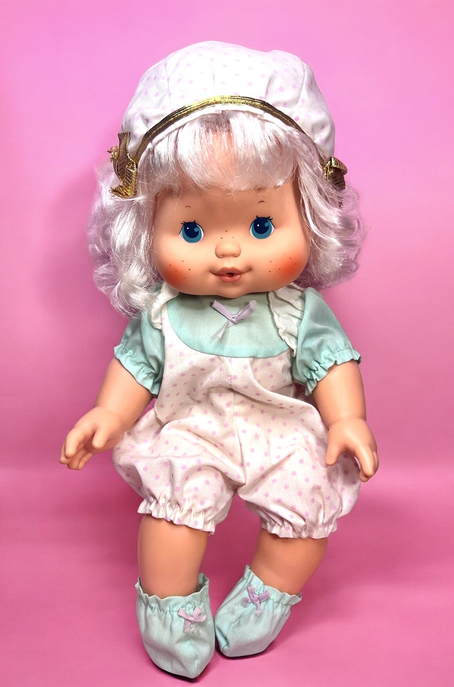 Vintage Strawberry Shortcake 14 Inch Blow Kisses Doll: "Angel Cake"