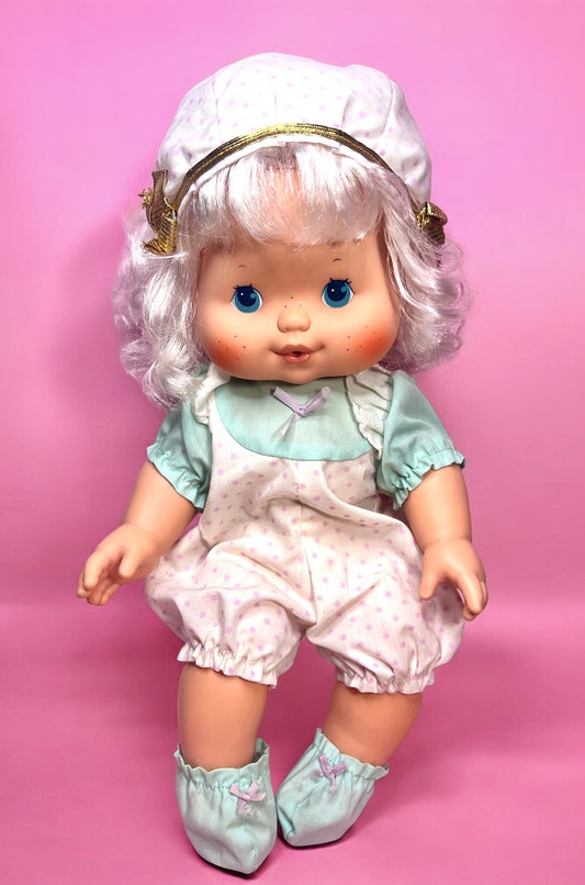 Vintage Strawberry Shortcake 14 Inch Blow Kisses Doll: "Angel Cake"