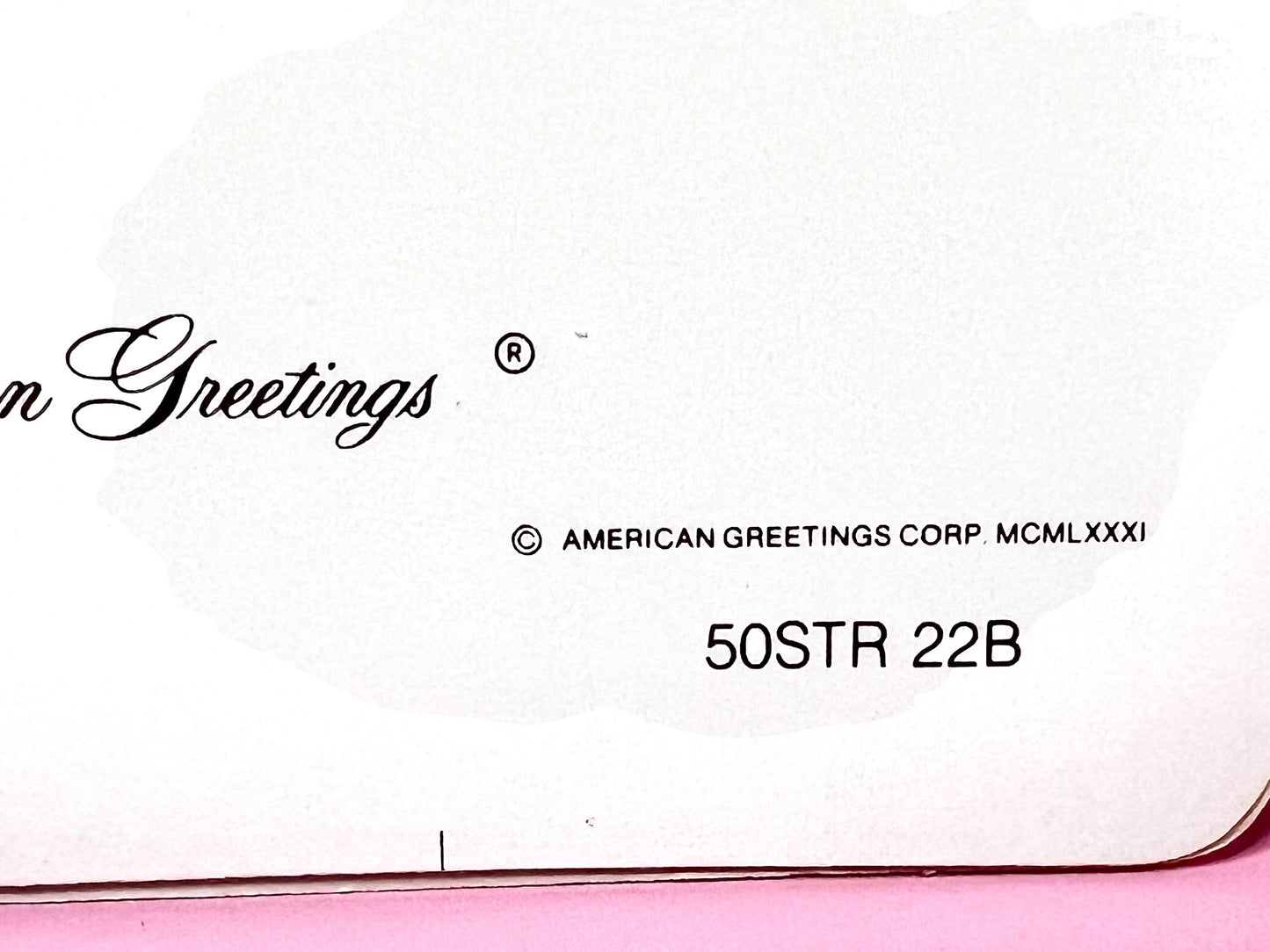 Vintage 1981 Unused Strawberry Shortcake Friendship Greeting Card by American Greetings with Stickers