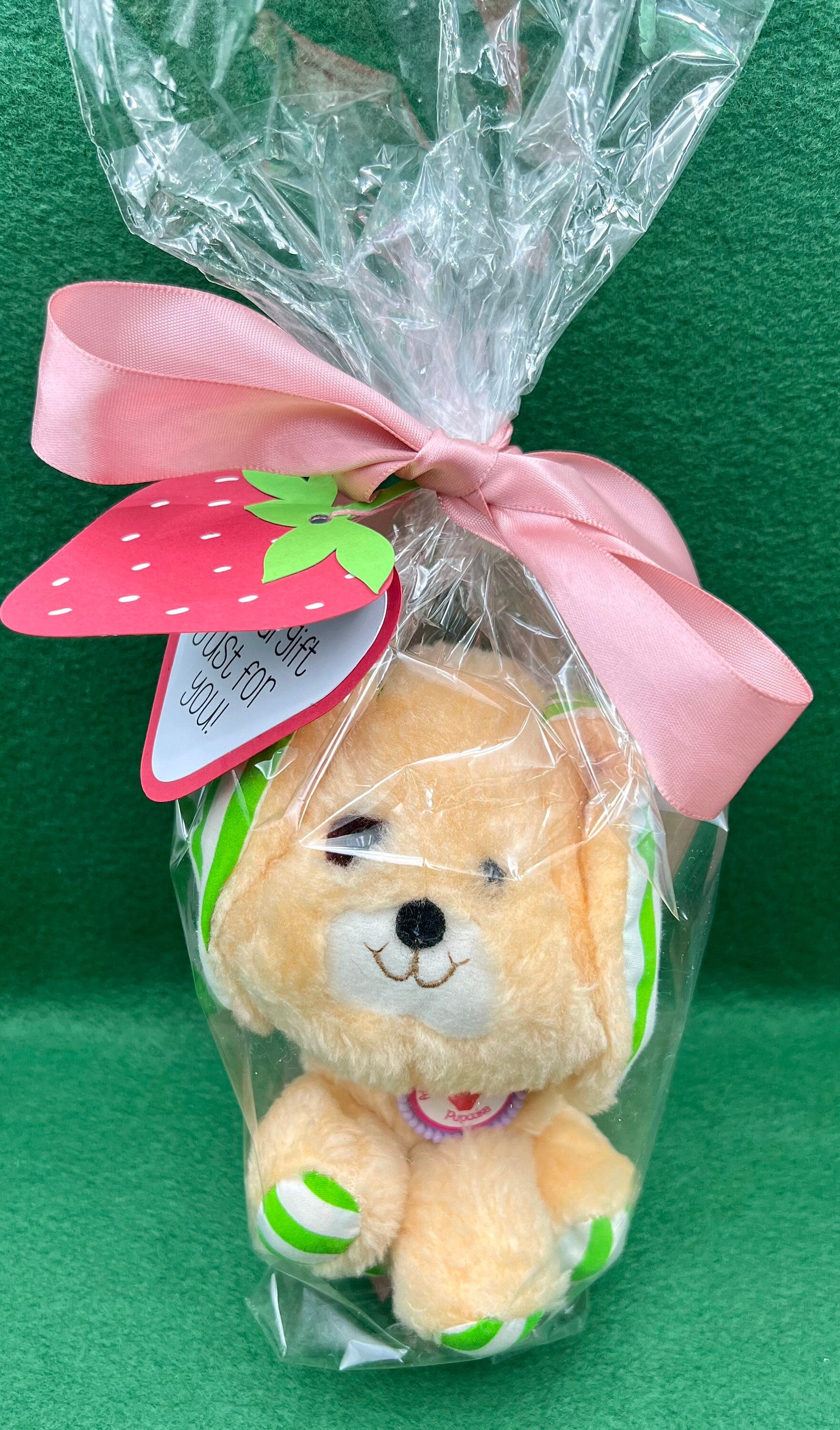 RARE French Canadian 1981 Plush Jelly Bear (Butter Cookie’s Pet) from The World of Strawberry Shortcake. Gift options available! - Dolly Magic