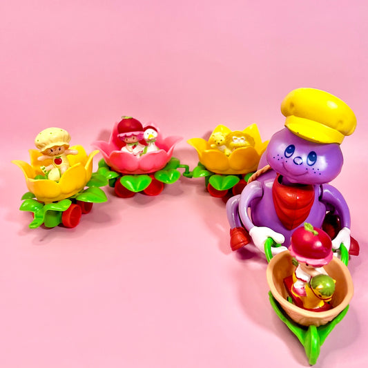 1982 Kenner Berry Busy Bug Train from Strawberry Shortcake - Dolly Magic