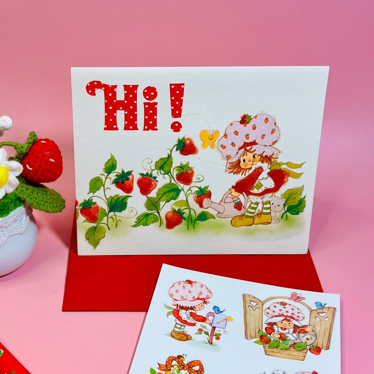 Cuaderno con pestañas de Tarta de Fresa