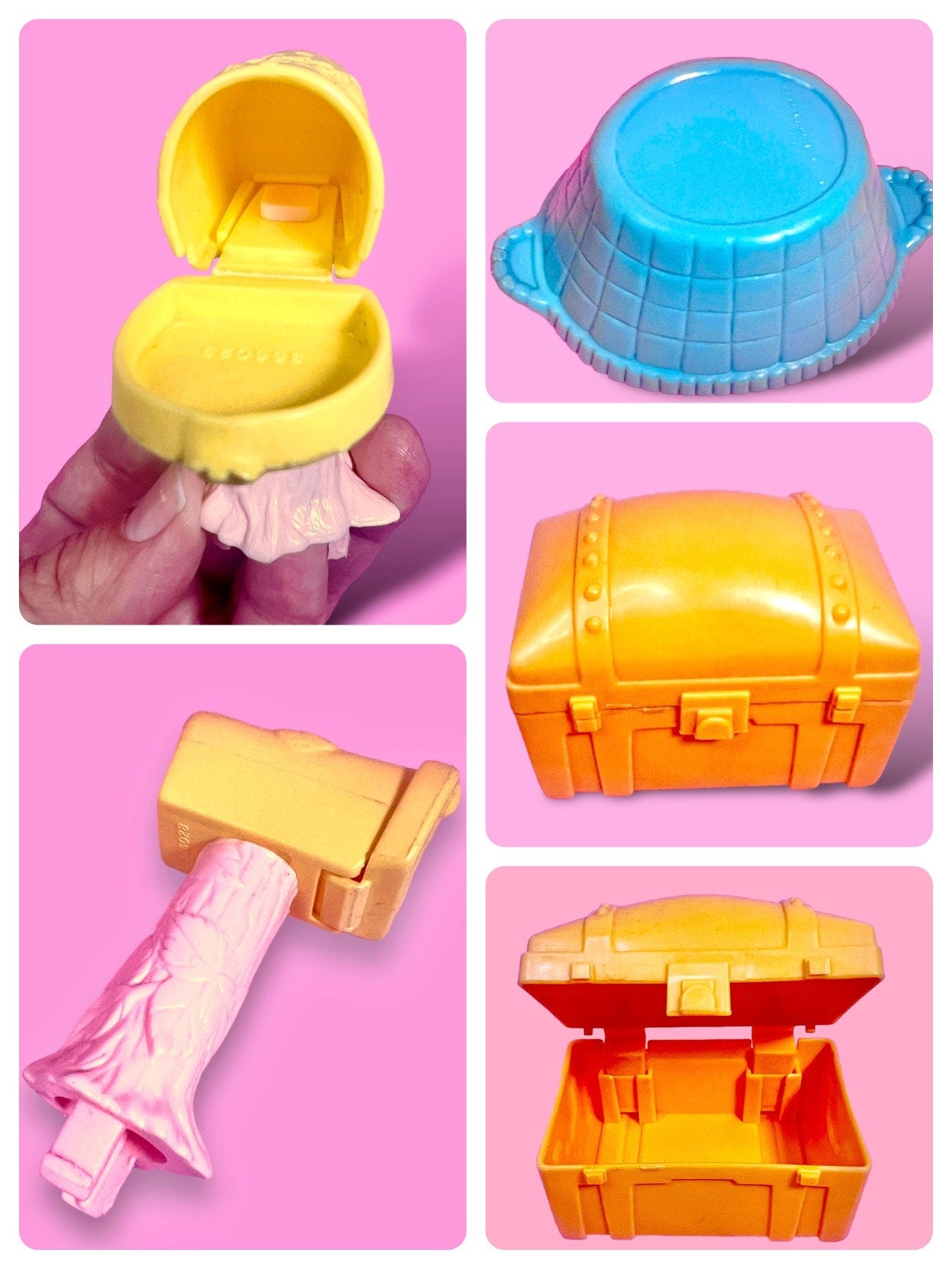 1983 Berry Happy Home Vintage Strawberry Shortcake Furniture - Choose Your Piece! Berry Happy Home Bed, Couch, Trunk, Attic Rug, Dining, etc