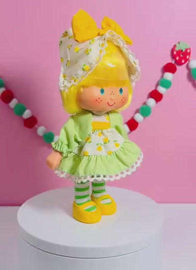 Mint Tulip PARTY PLEASER Vintage 1980s Strawberry Shortcake doll! Optional SCENT and Gift Wrap!