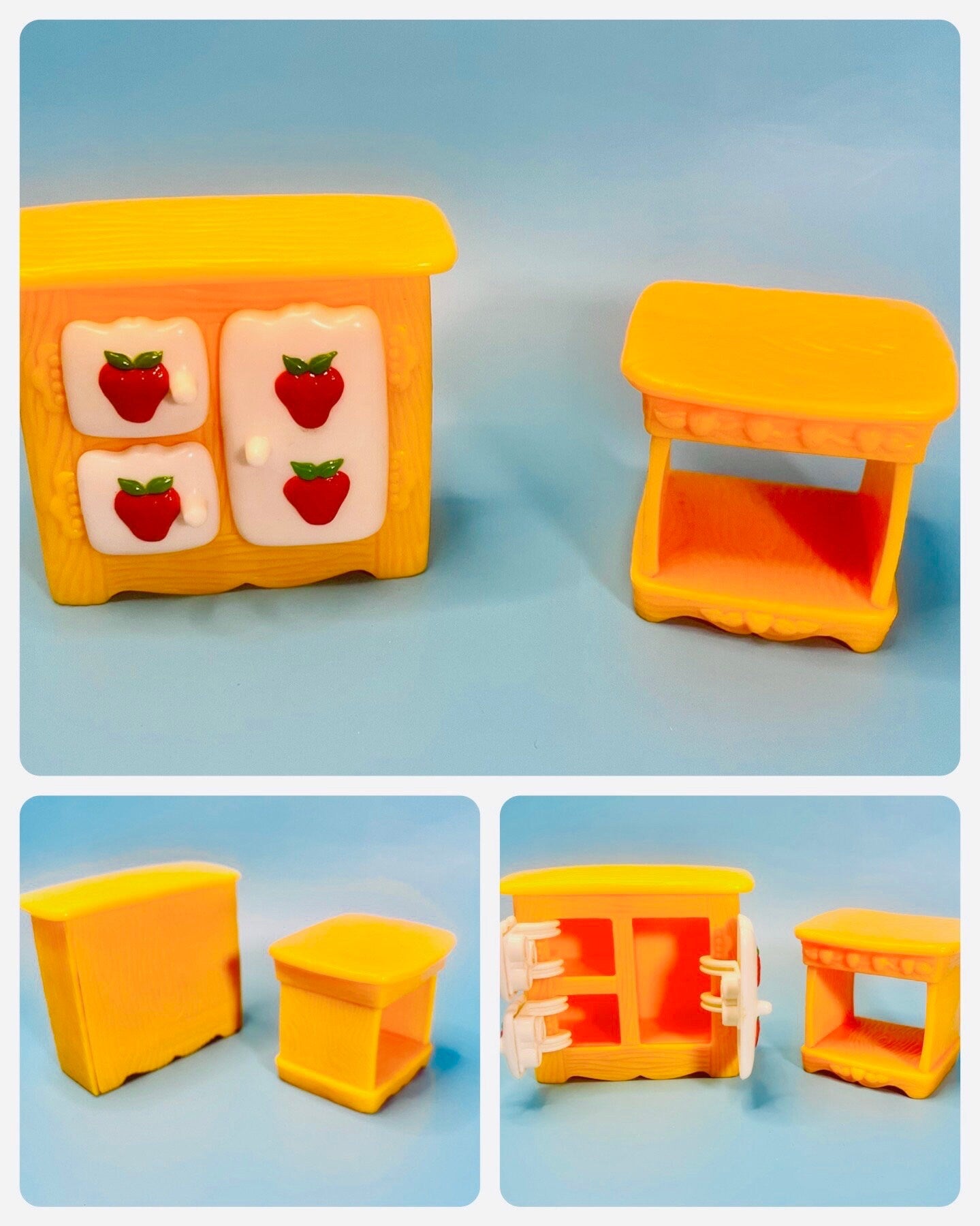 1983 Berry Happy Home Vintage Strawberry Shortcake Furniture - Choose Your Piece! - Dolly Magic