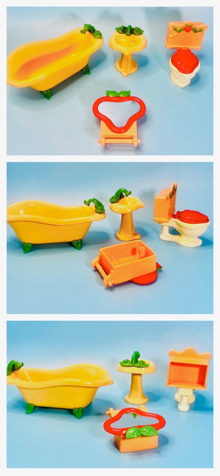 1983 Berry Happy Home Vintage Strawberry Shortcake Furniture - Choose Your Piece! - Dolly Magic