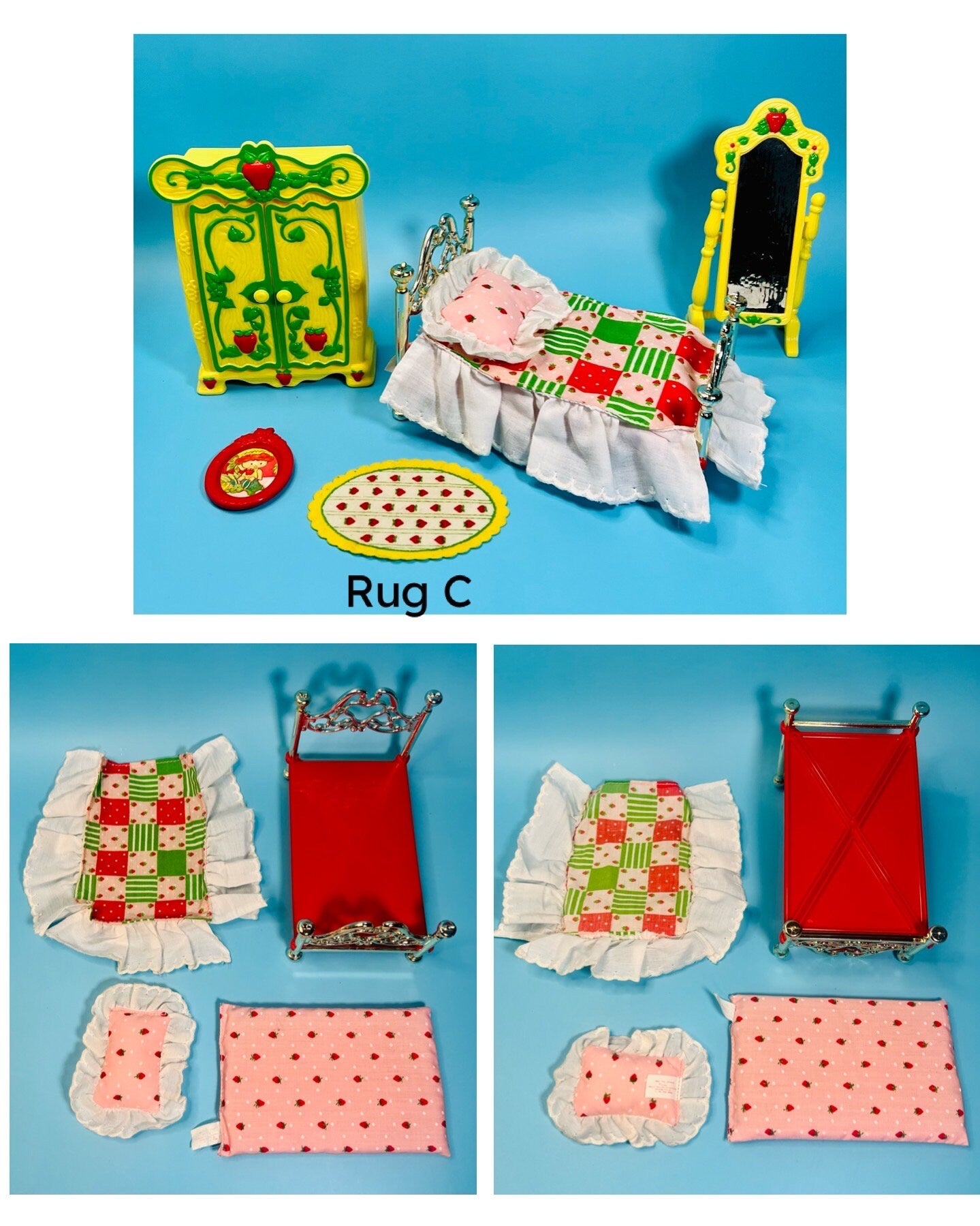 1983 Berry Happy Home Vintage Strawberry Shortcake Furniture - Choose Your Piece! - Dolly Magic