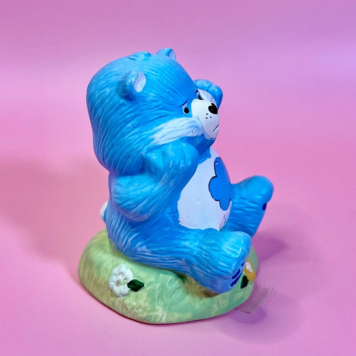GRUMPY BEAR! 1983 Vintage Care Bears Porcelain Figurine. “Bear-y Special” Gift Upgrade Available! - Dolly Magic