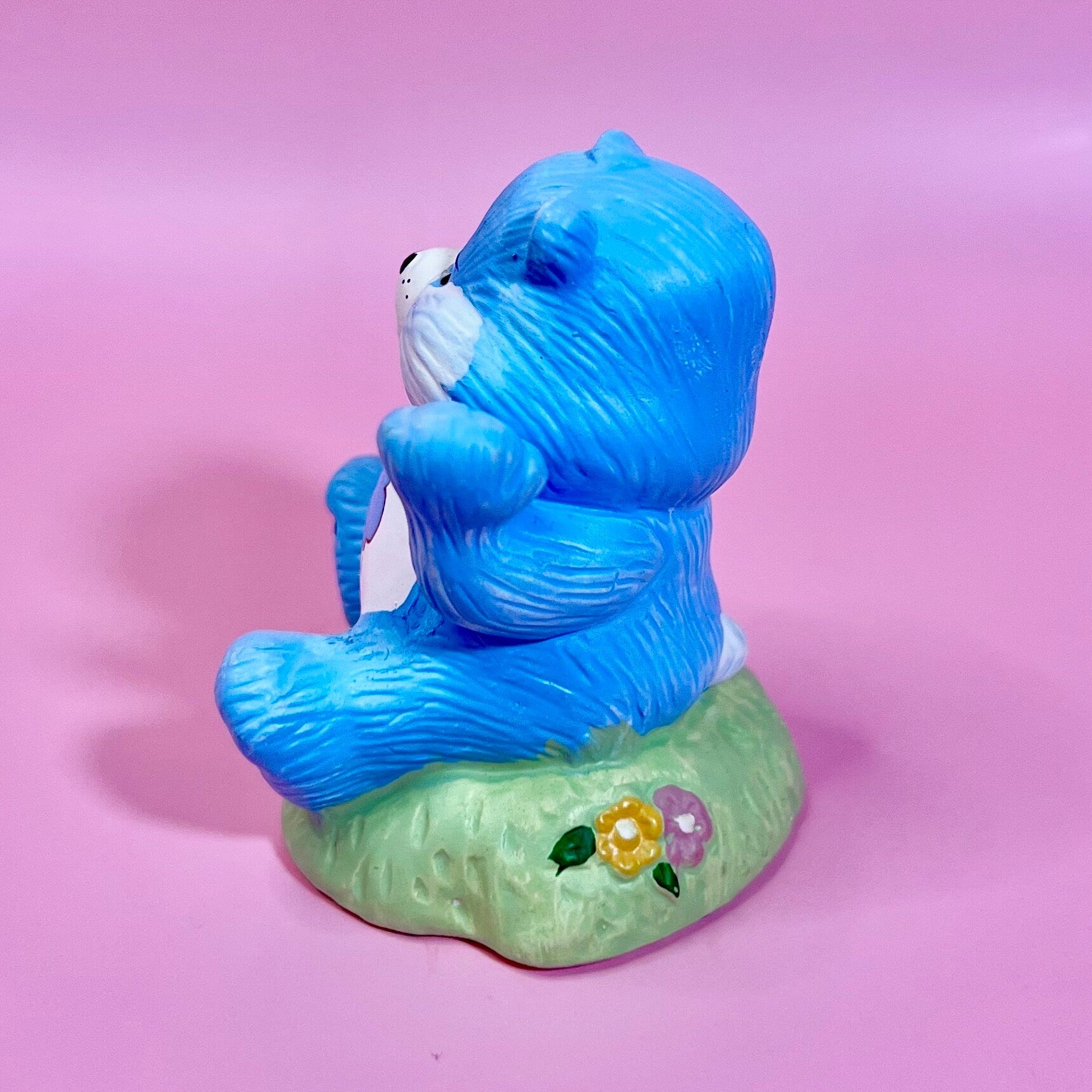 GRUMPY BEAR! 1983 Vintage Care Bears Porcelain Figurine. “Bear-y Special” Gift Upgrade Available! - Dolly Magic