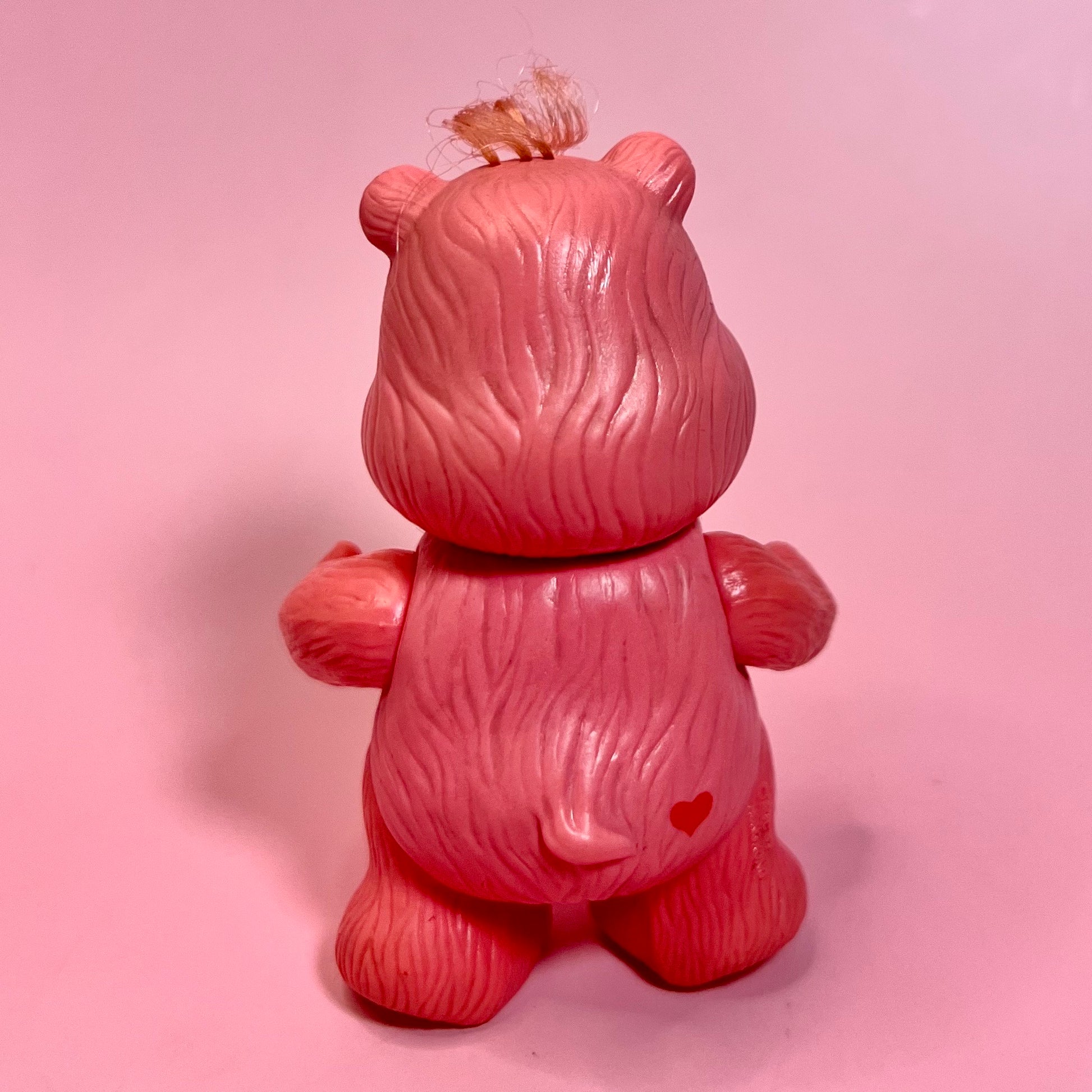 LOVE-a-LOT BEAR! 1983 Vintage Care Bears Poseable Figurine. “Bear-y Special” Gift Upgrade Available! - Dolly Magic