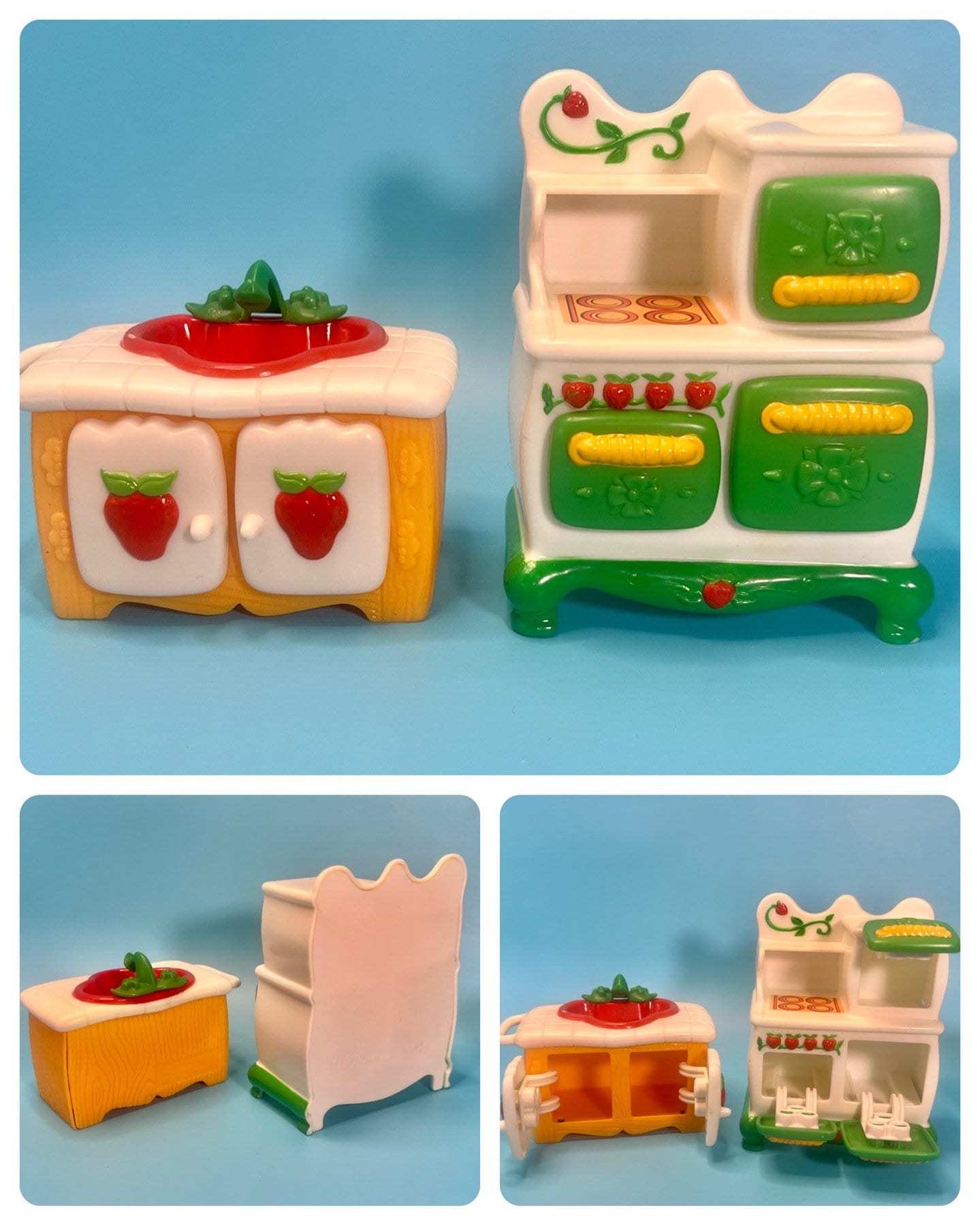 1983 Berry Happy Home Vintage Strawberry Shortcake Furniture - Choose Your Piece! - Dolly Magic