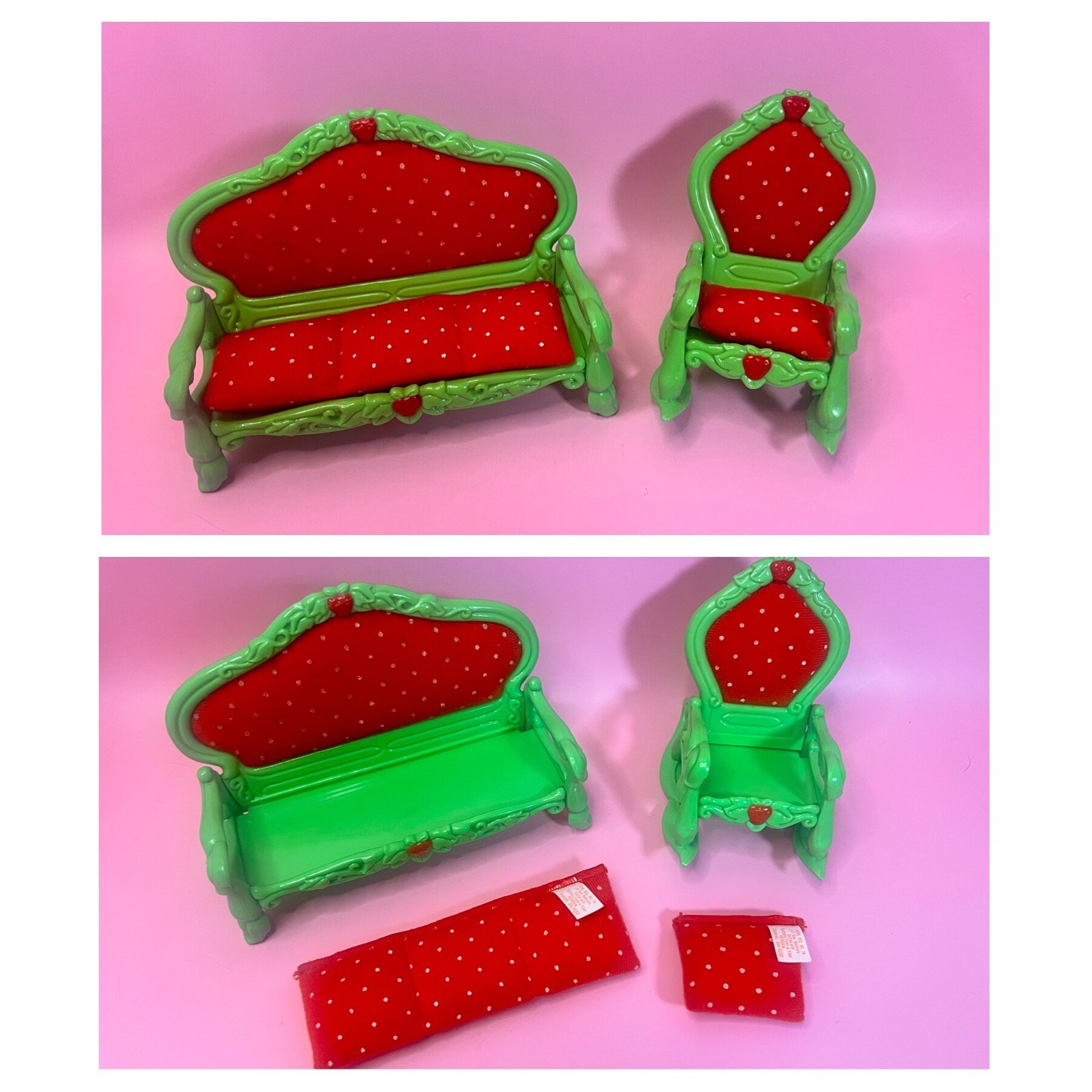 1983 Berry Happy Home Vintage Strawberry Shortcake Furniture - Choose Your Piece! - Dolly Magic