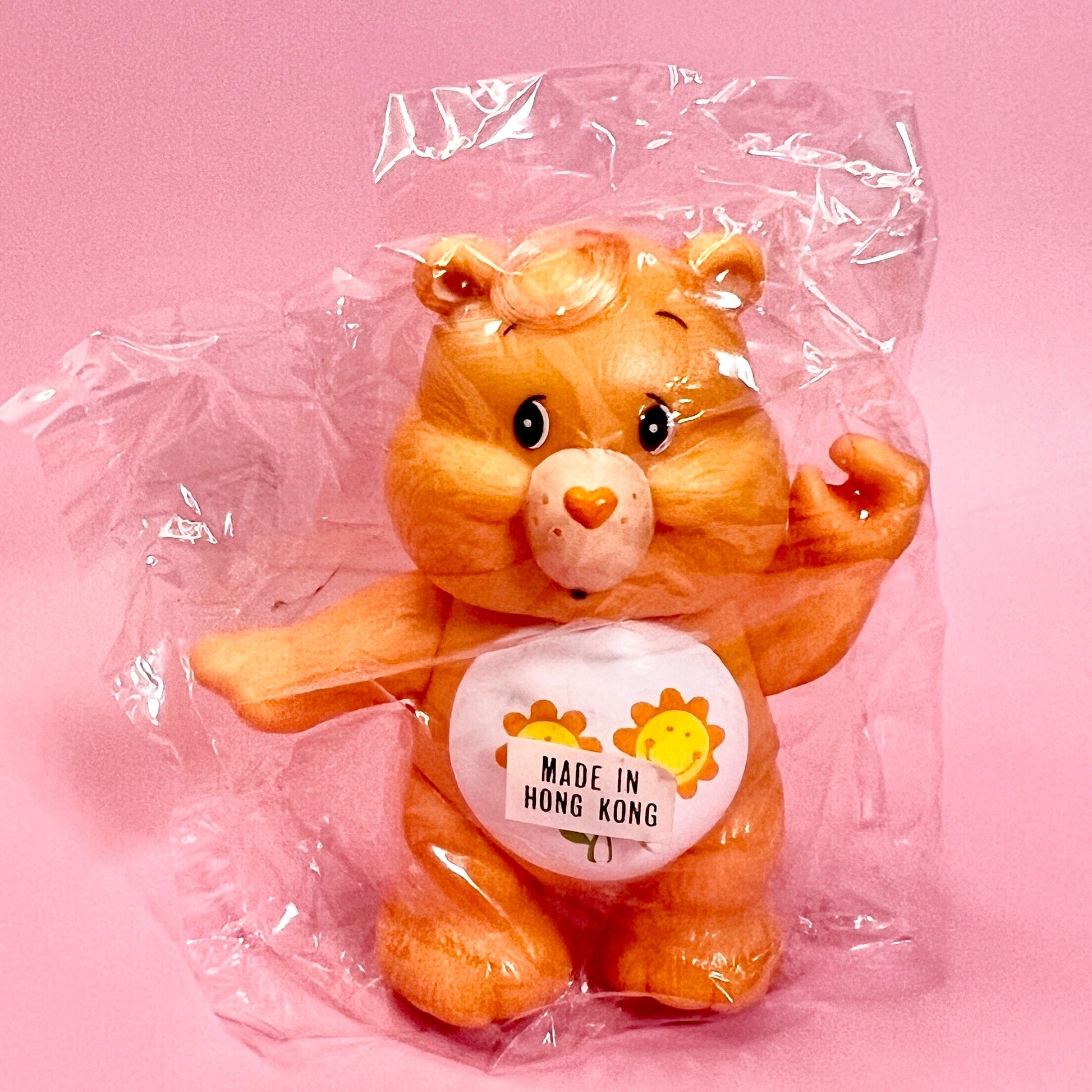 Friendship Bear - NEW Old Stock SEALED! 1983 Vintage Care Bears Poseable Figurine. “Bear-y Special” Gift Upgrade Available! - Dolly Magic