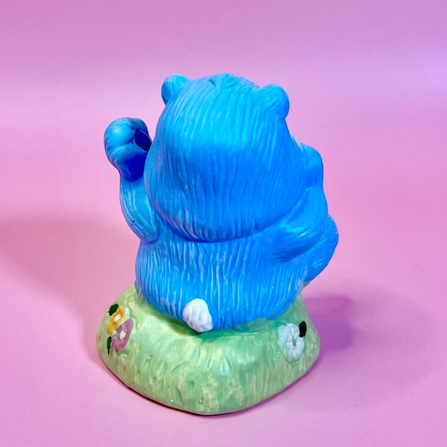 GRUMPY BEAR! 1983 Vintage Care Bears Porcelain Figurine. “Bear-y Special” Gift Upgrade Available! - Dolly Magic